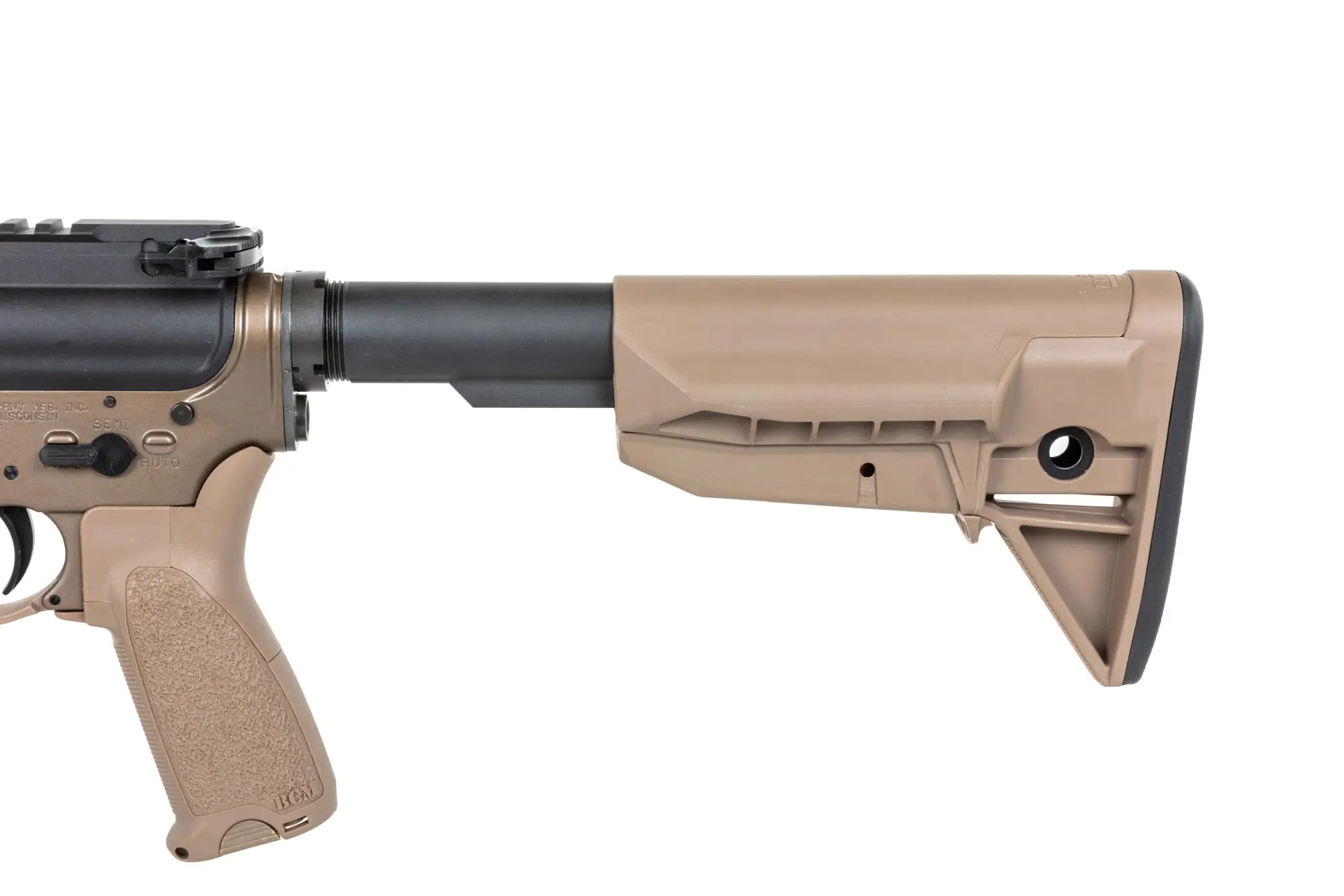 airsoft Vega Force Company BCM® MCMR 14.5" GBBR Half-Tan Carbine-4