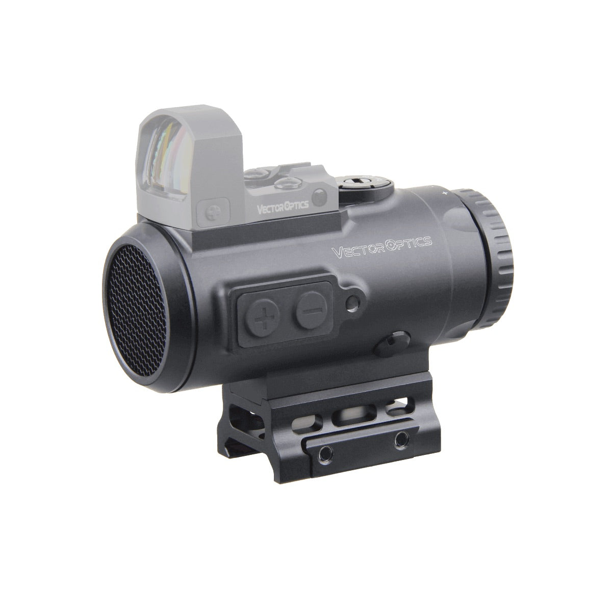 VO PARAGON 4×24 MINI Prism Scope with RUM(TM) HC Mount – Black