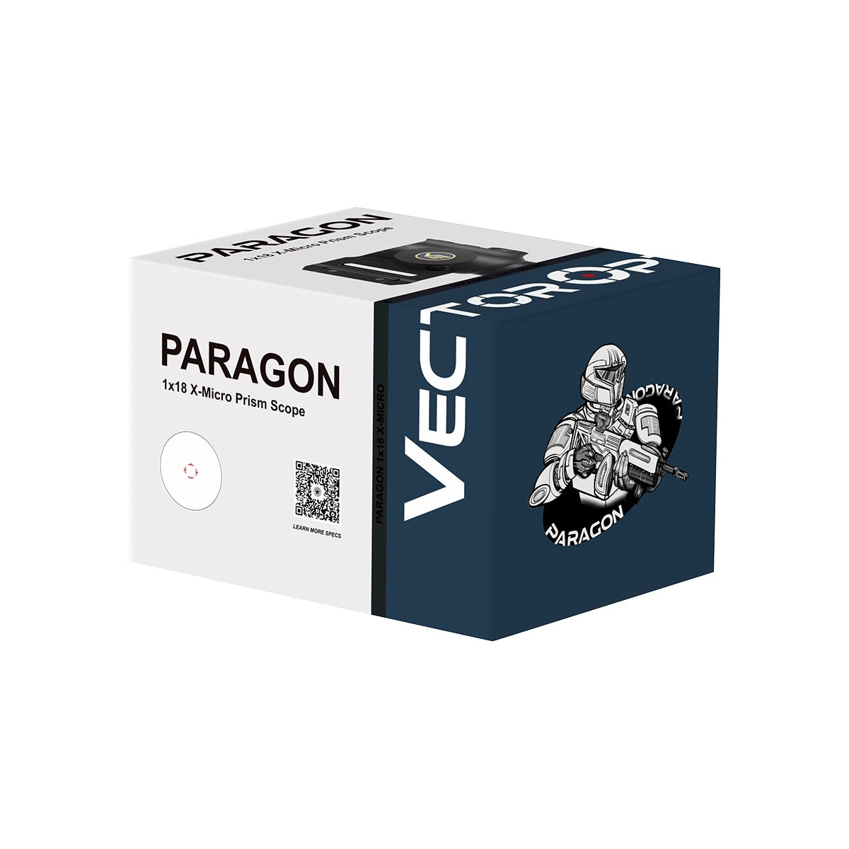 VO PARAGON 1×18 MINI Prism Sight with RUM(TM) HC Mount – Black
