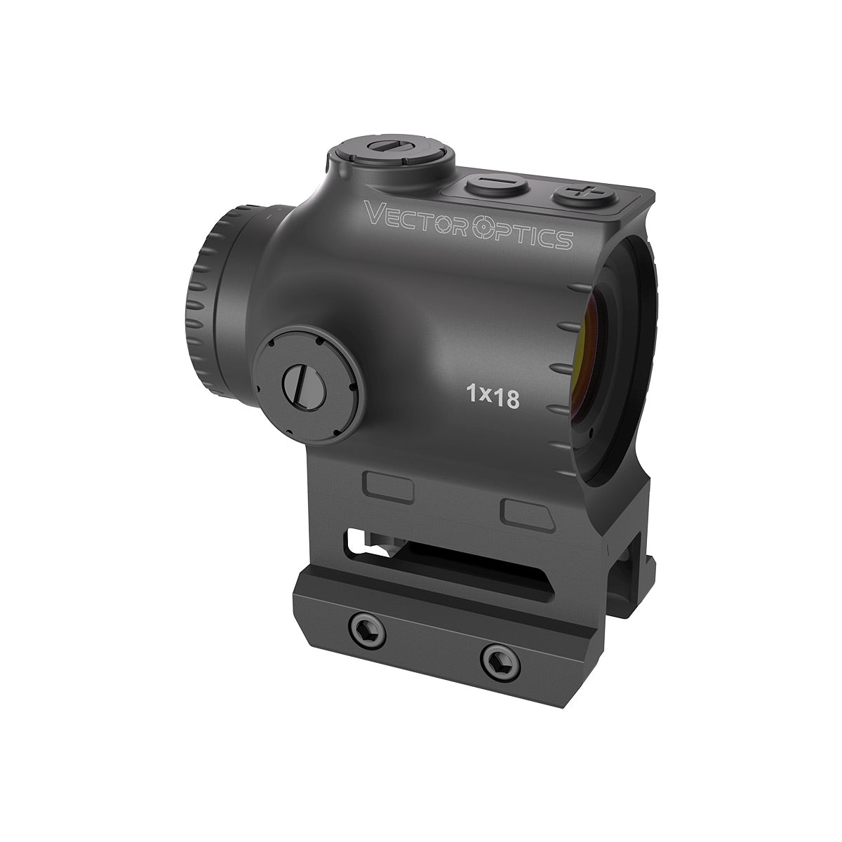 VO PARAGON 1×18 MINI Prism Sight with RUM(TM) HC Mount – Black