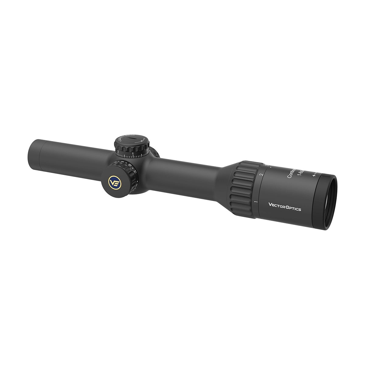VO CONTINENTAL X8 1-8×24 ED TACTICAL SFP LPVO Riflescope with X-ACCU Mount – Black