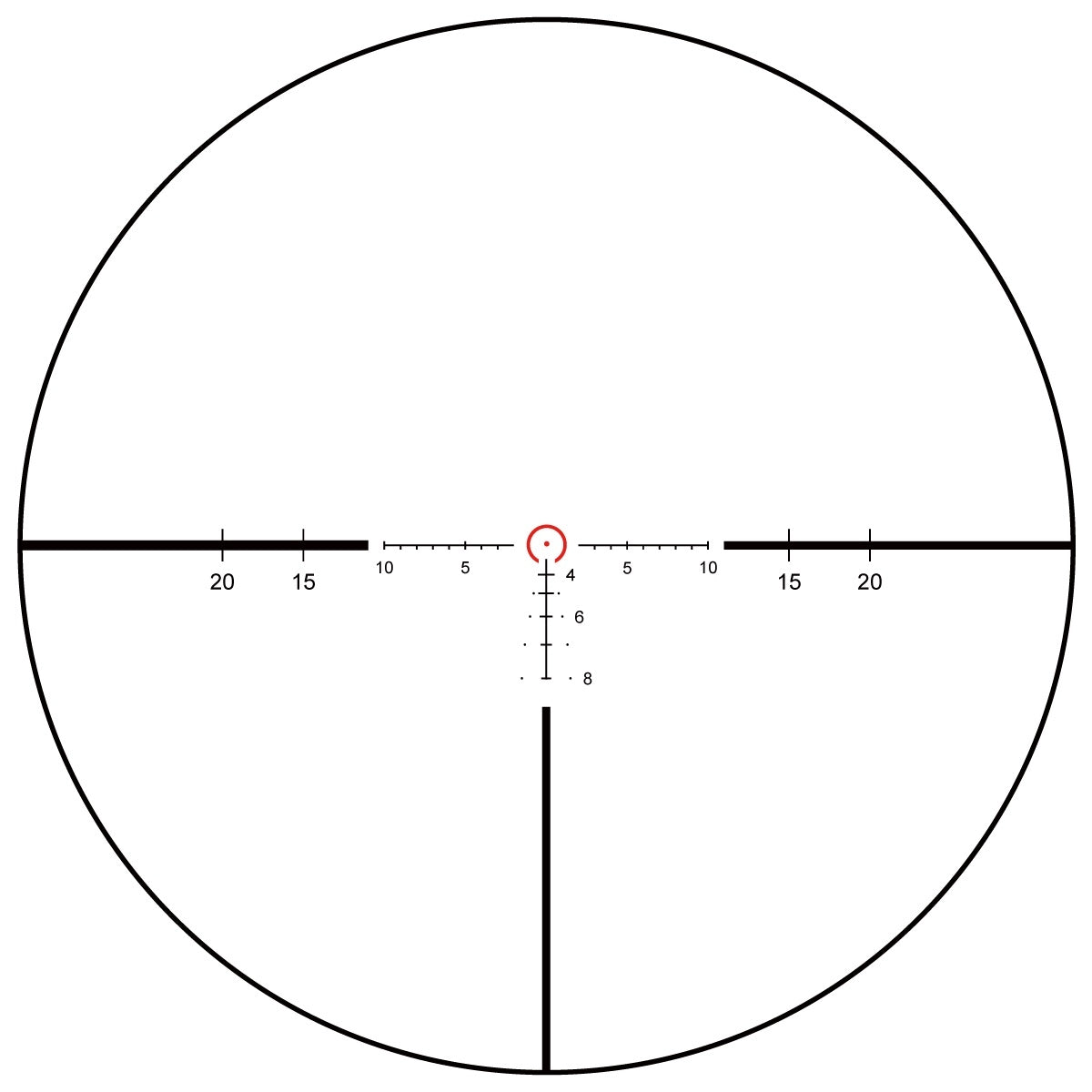 VO CONTINENTAL X8 1-8×24 ED TACTICAL SFP LPVO Riflescope with X-ACCU Mount – Black