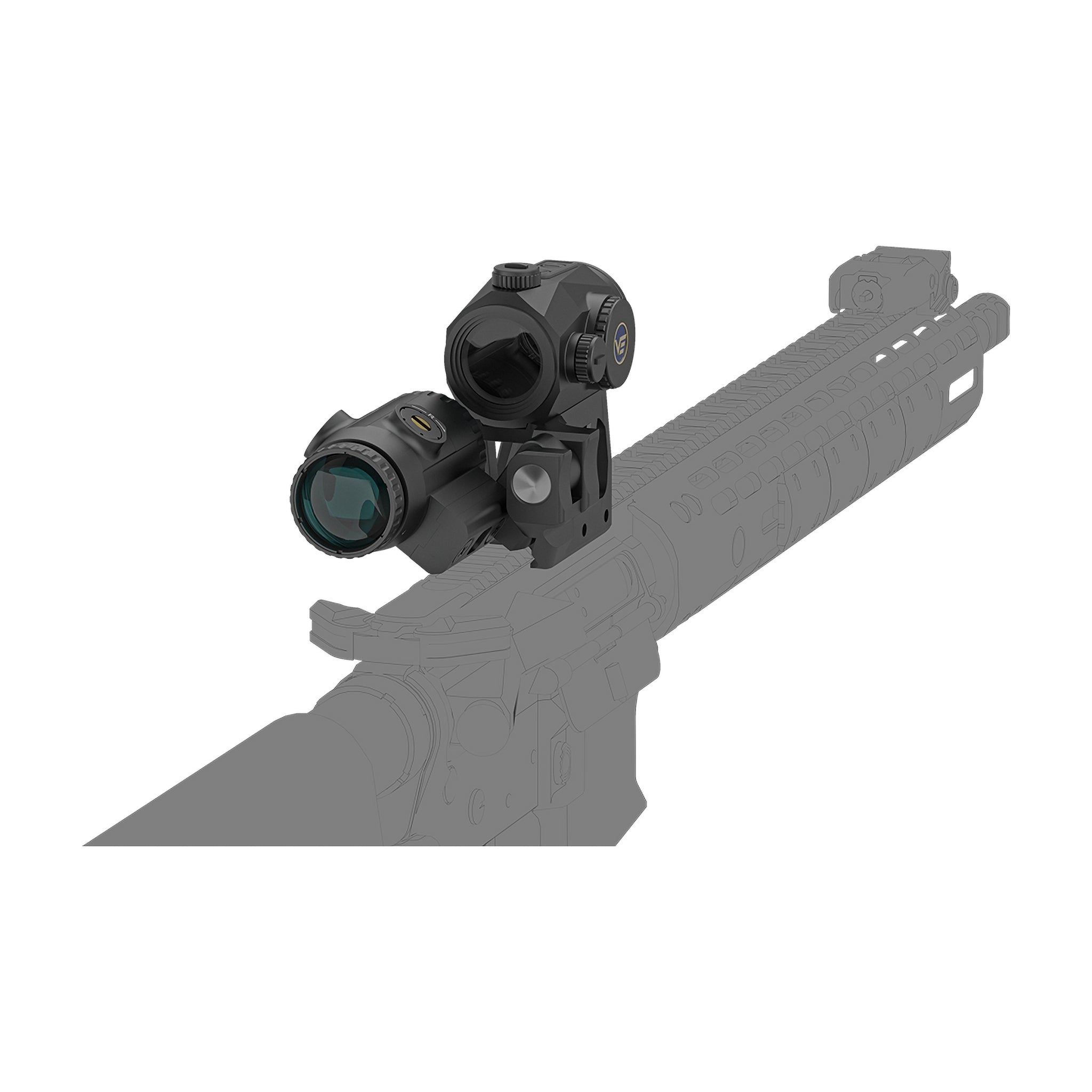 VO Set SCRAPPER 1×25 Red Dot and PARAGON 3× Magnifier with FTS Mount