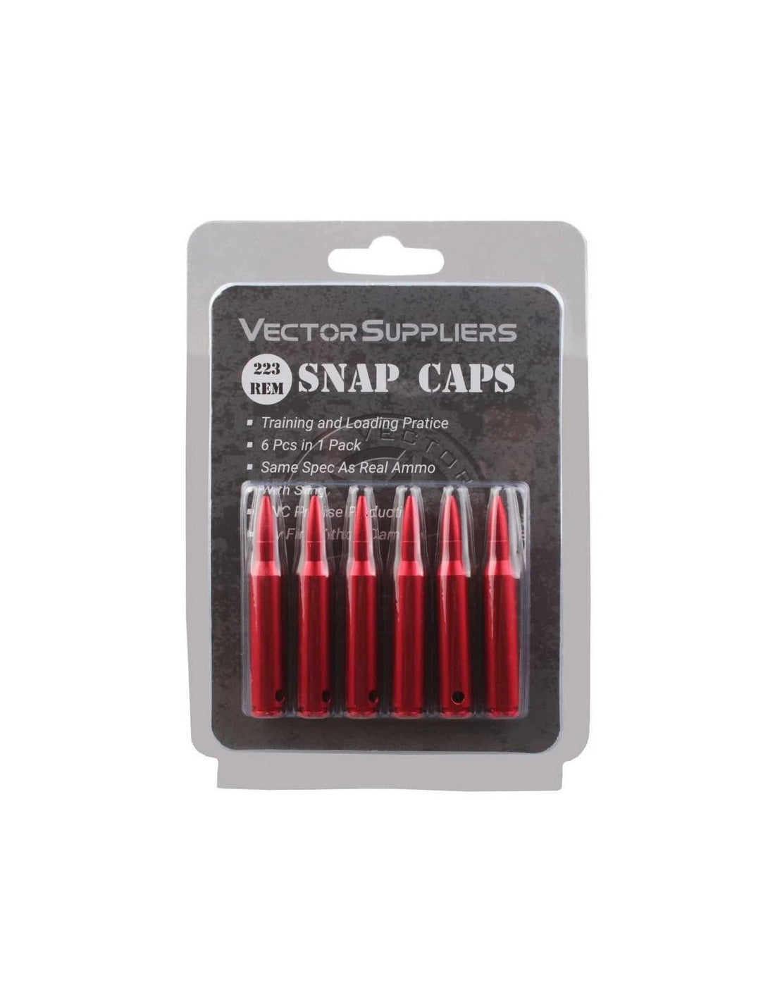 VO SNAP CAP .223 Rem Practice Cartridge, 6 Pieces