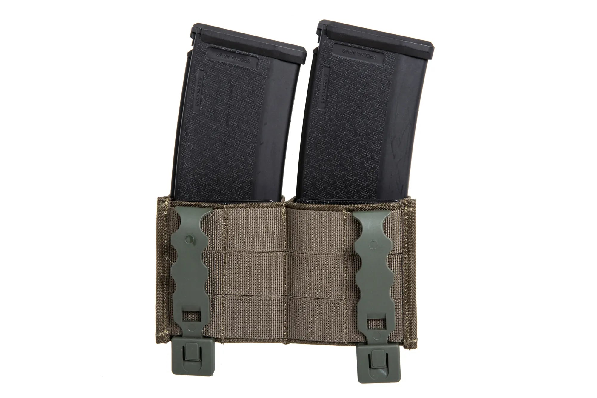 Double open magazine pouch 5.56mm Wosport Ranger Green-1
