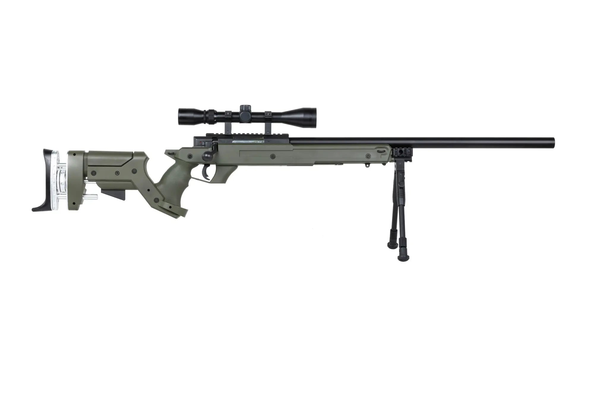 airsoft WELL MB05DG Sniper Rifle Olive-2