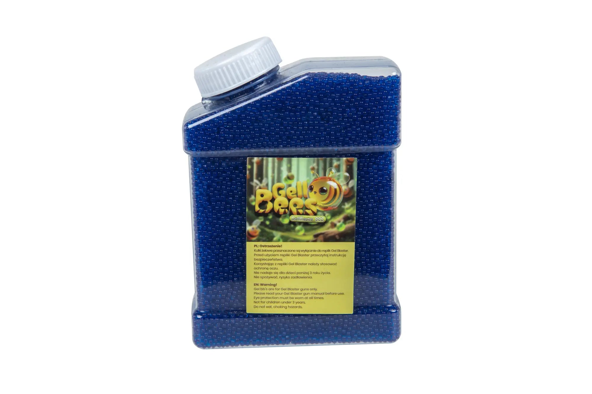GelBee's Gel BBs Blue 8 mm - Large Bottle 50000 pcs