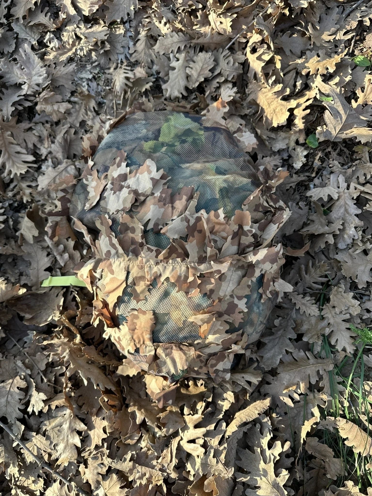 KMCS Pack Cover with 3D Leaves (XL) – Next-Gen Green