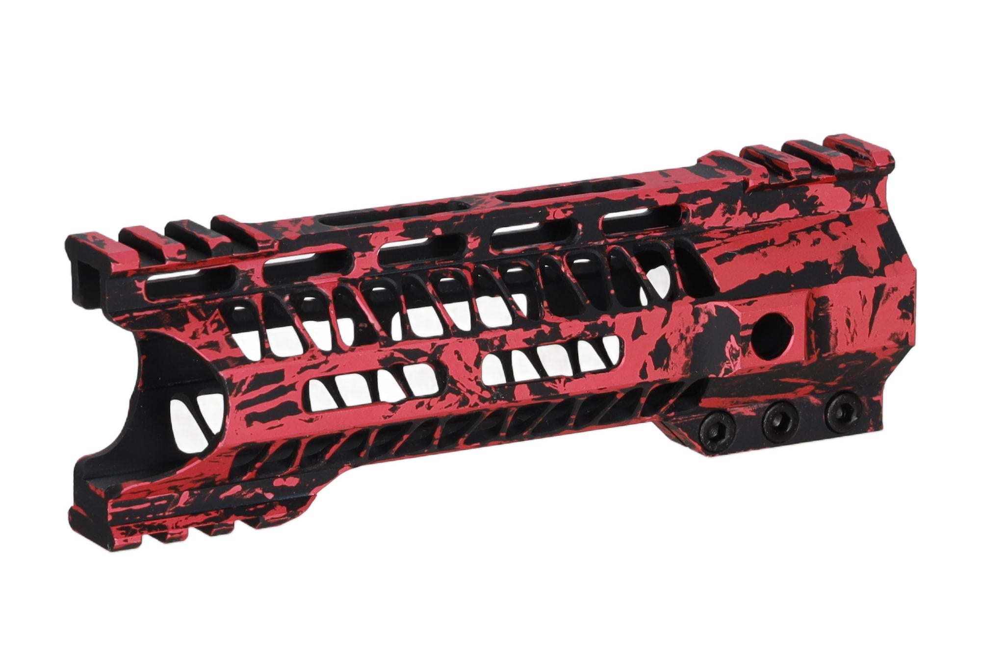 Specna Arms x Mancraft CNC Speedsoft Splash Anodised kit for M4/M16 replicas black-red-7
