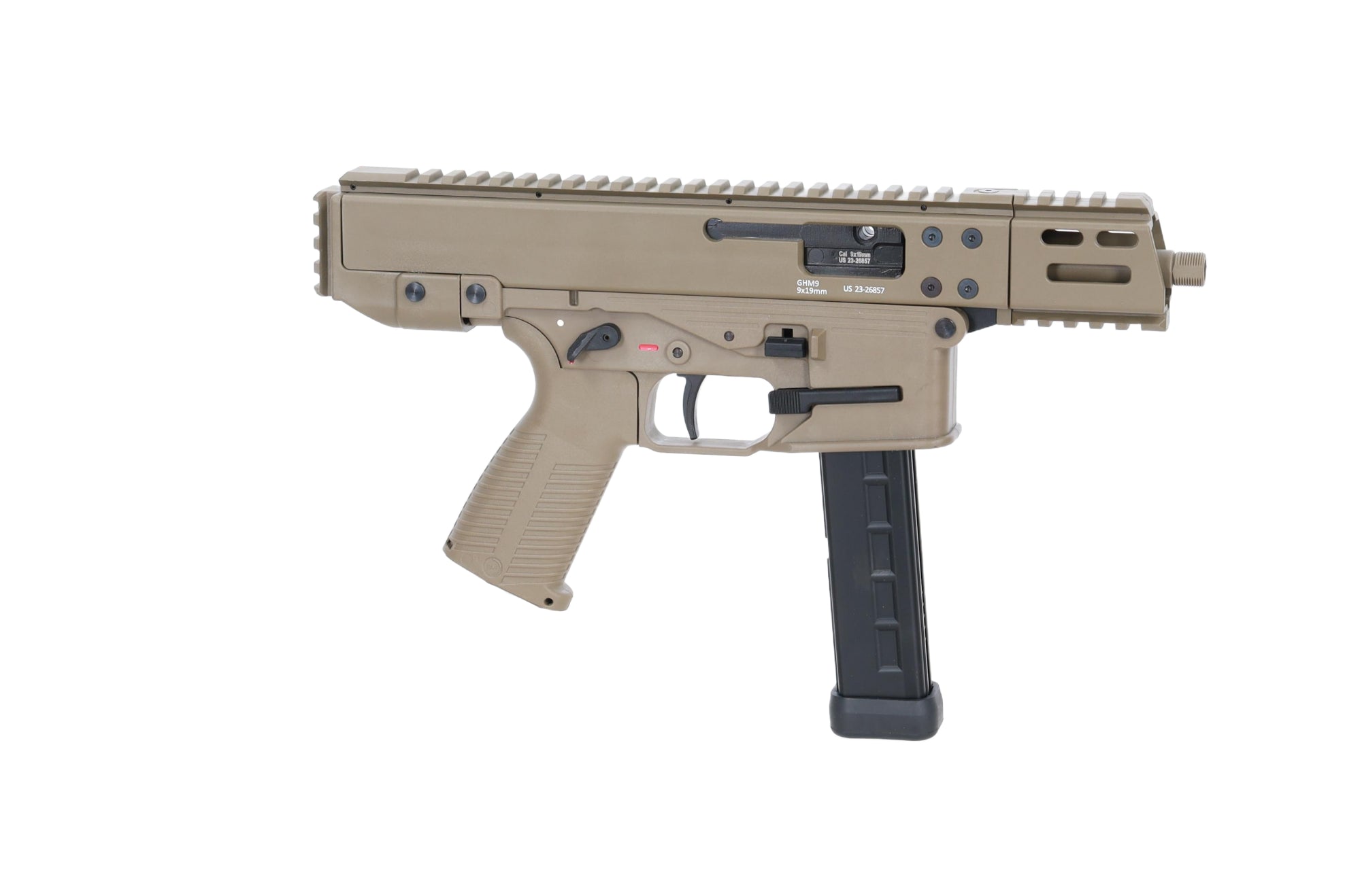 B&T GHM9 Gen.2 airsoft smg - Tan
