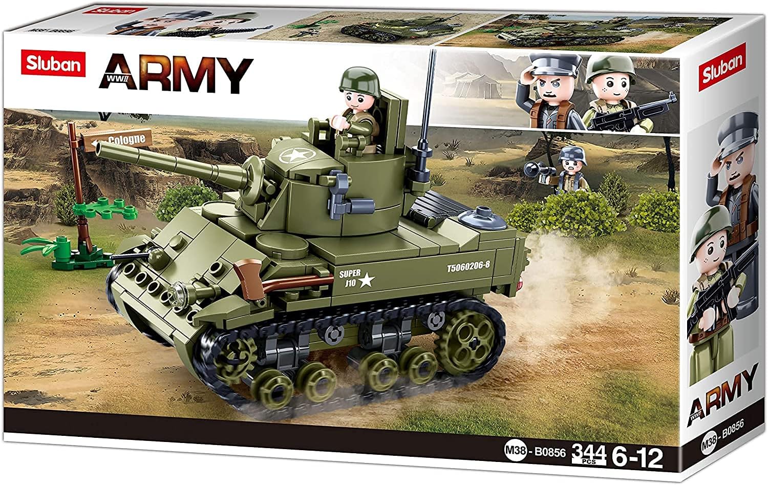 WWII US M3 Stuart - B0856