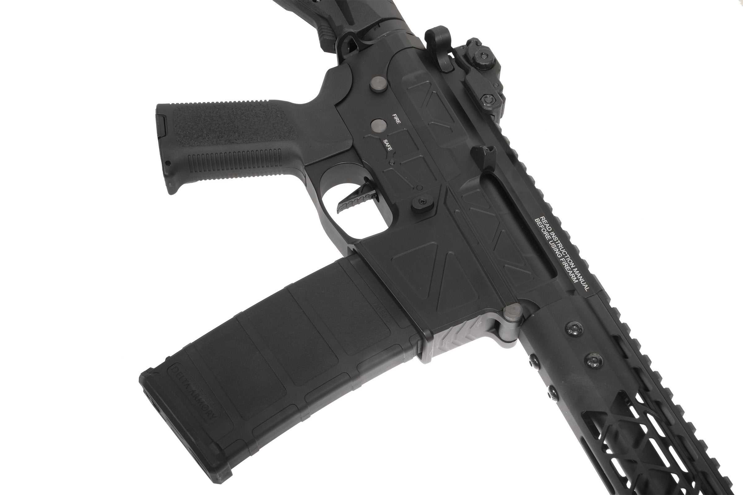 Delta Armory GP FREYA R15 Skeleton M-LOK 13" Gen2 – Black