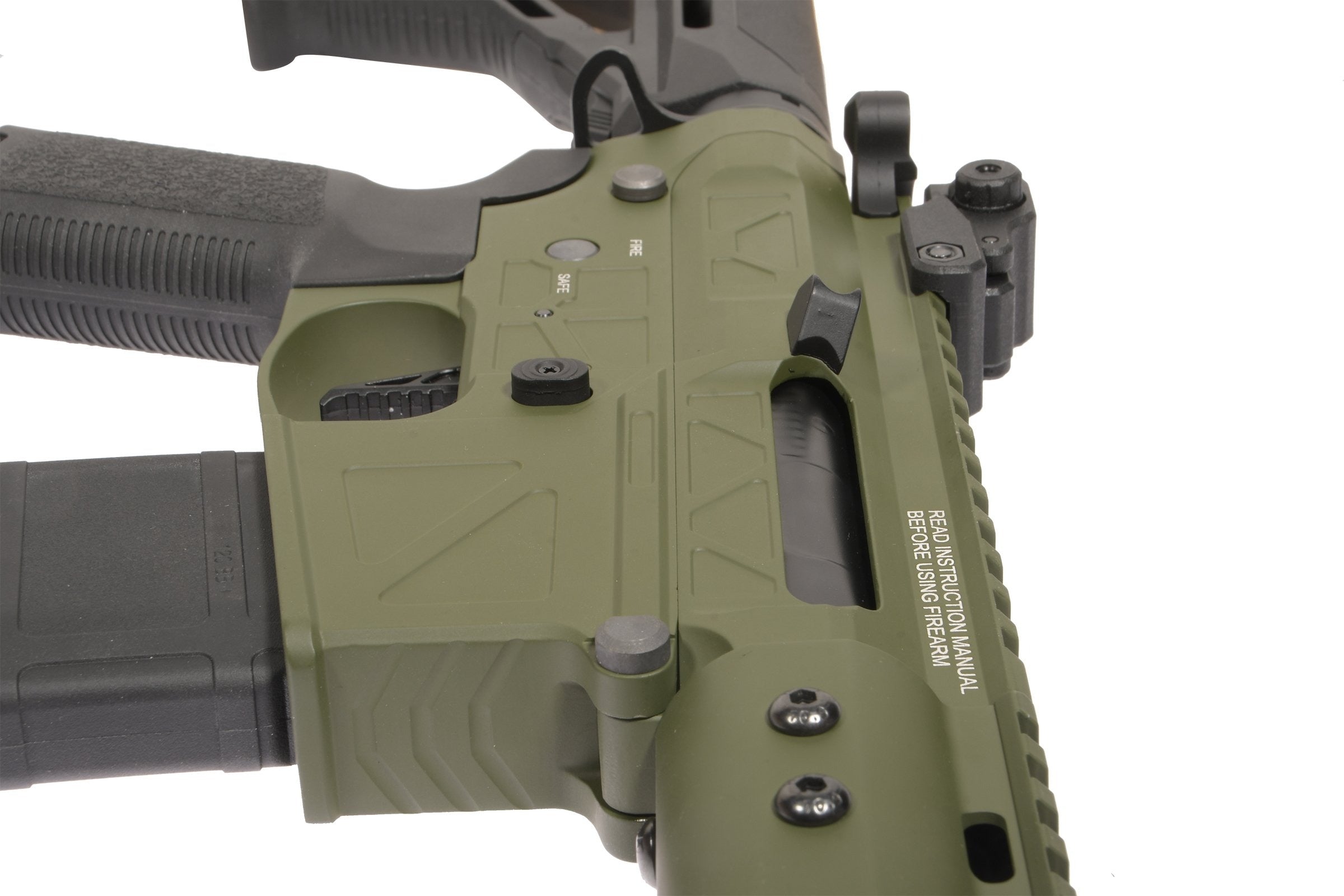 Delta Armory GP FREYA R15 Skeleton M-LOK 13" Gen2 – Green