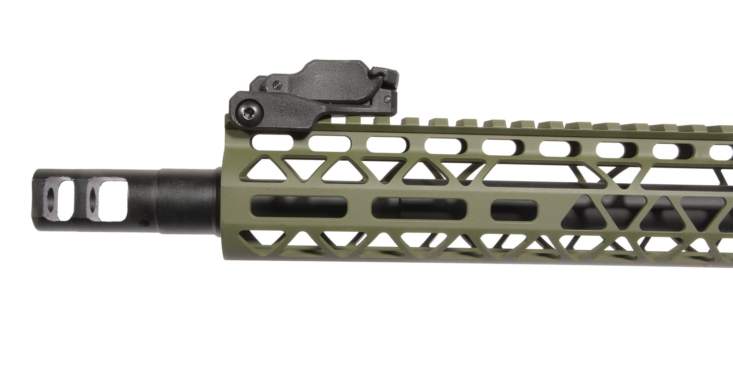 Delta Armory GP FREYA R15 Skeleton M-LOK 13" Gen2 – Green