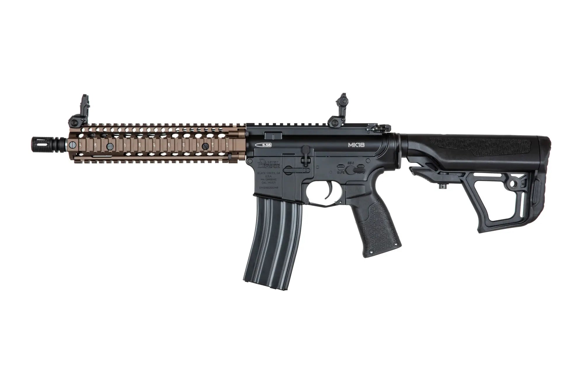 M4 DD MK18 SIII Half-Bronze Airsoft Gun