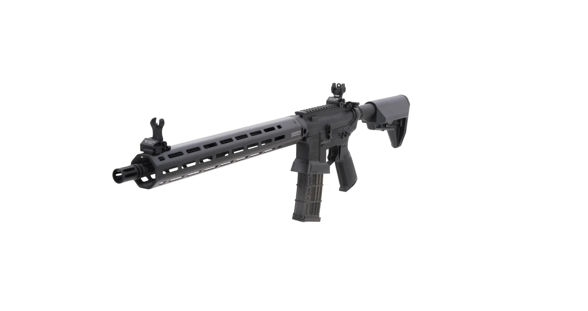 King Arms x Lancer Systems airsoft Carbine L15 LCH7 15" Real Carbon Black-7