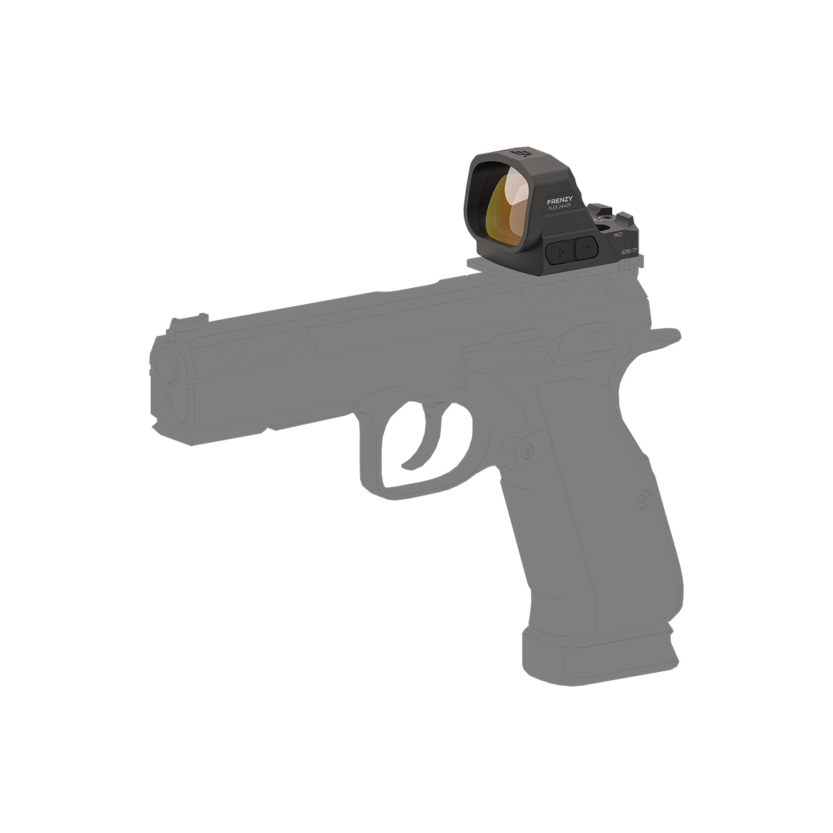 VO FRENZY FLEX 24×29 6 MOA Red Dot Sight, MGT(TM) / RMSc – Black