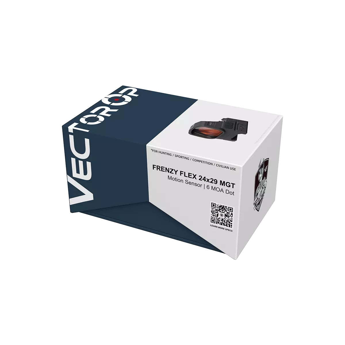 VO FRENZY FLEX 24×29 6 MOA Red Dot Sight, MGT(TM) / RMSc – Black