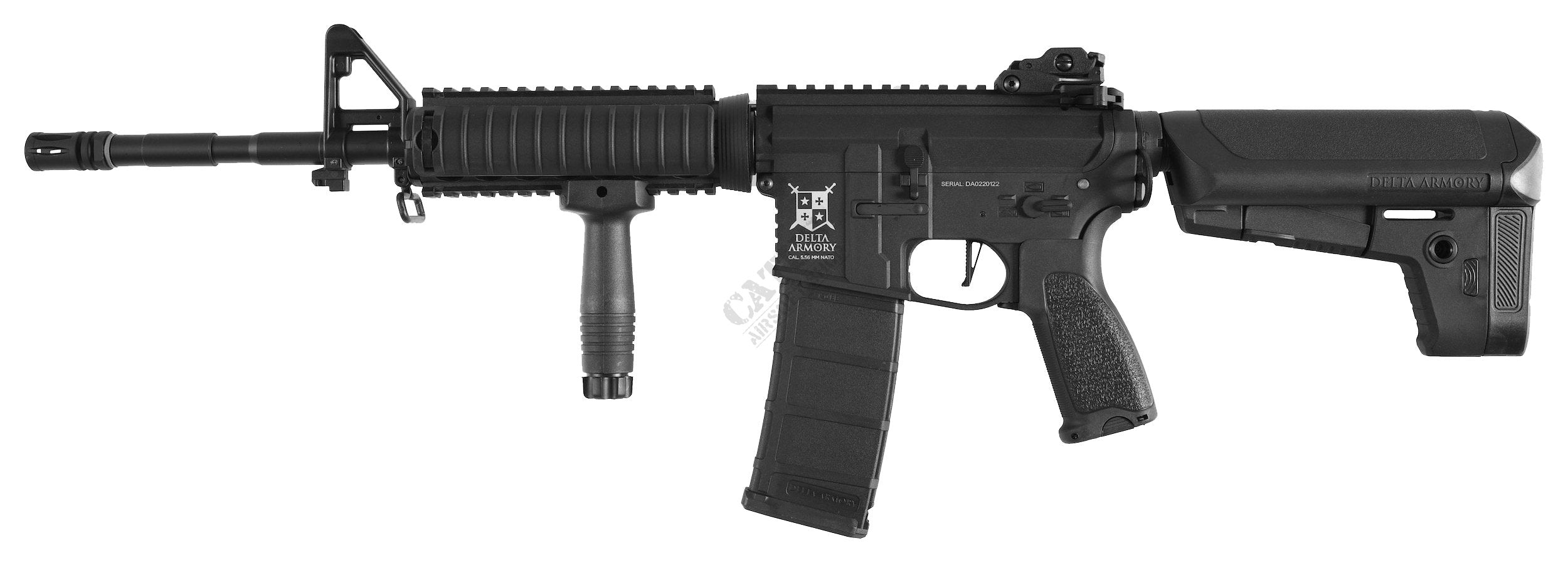 Delta Armory M4 / AR15 RIS CHARLIE – Black