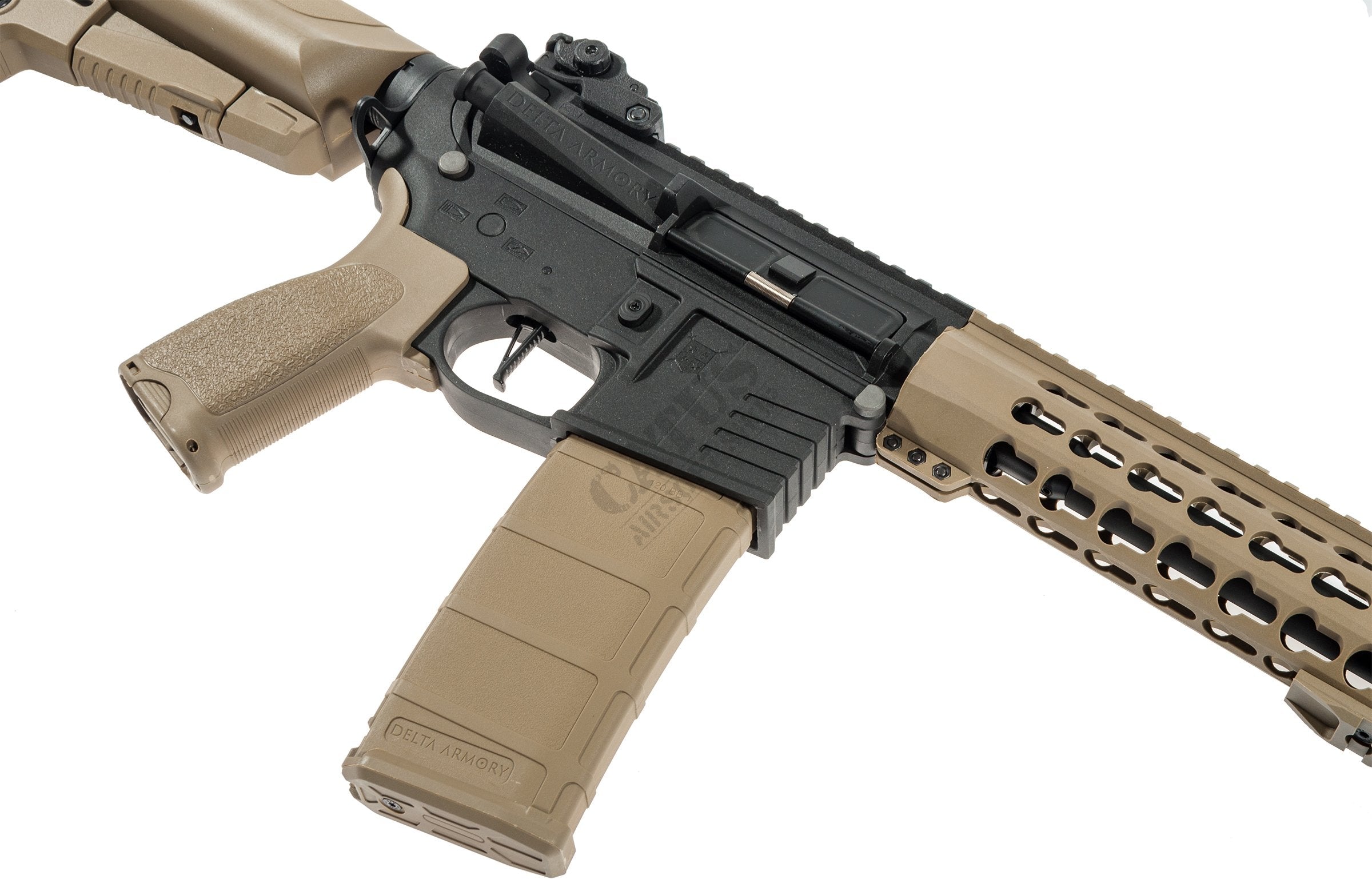 Delta Armory M4 / AR15 KeyMod 10" PREDATOR CHARLIE – Black / Tan