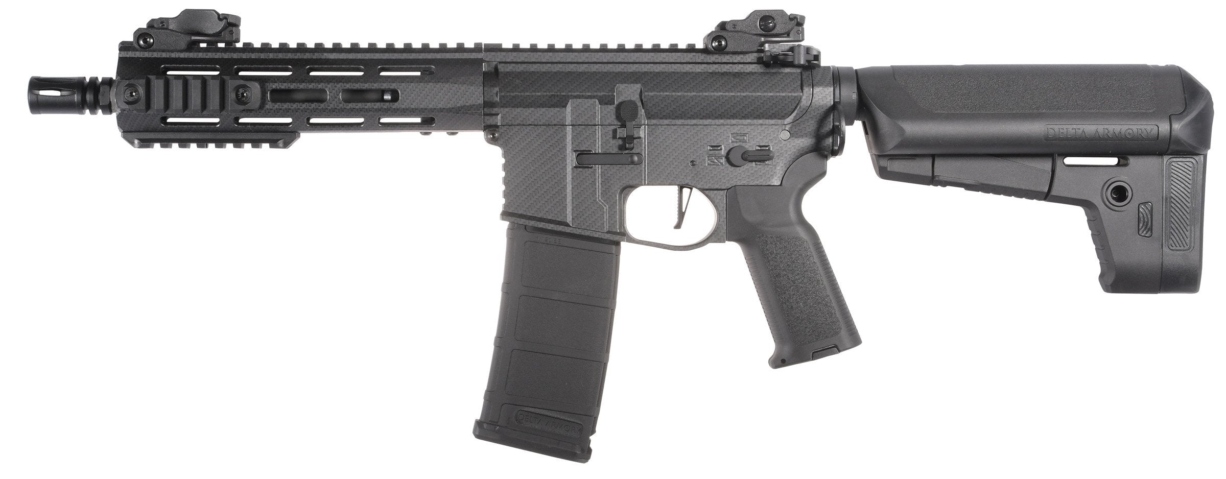 Delta Armory M4 / AR15 M-LOK 8" CHARLIE – Carbon