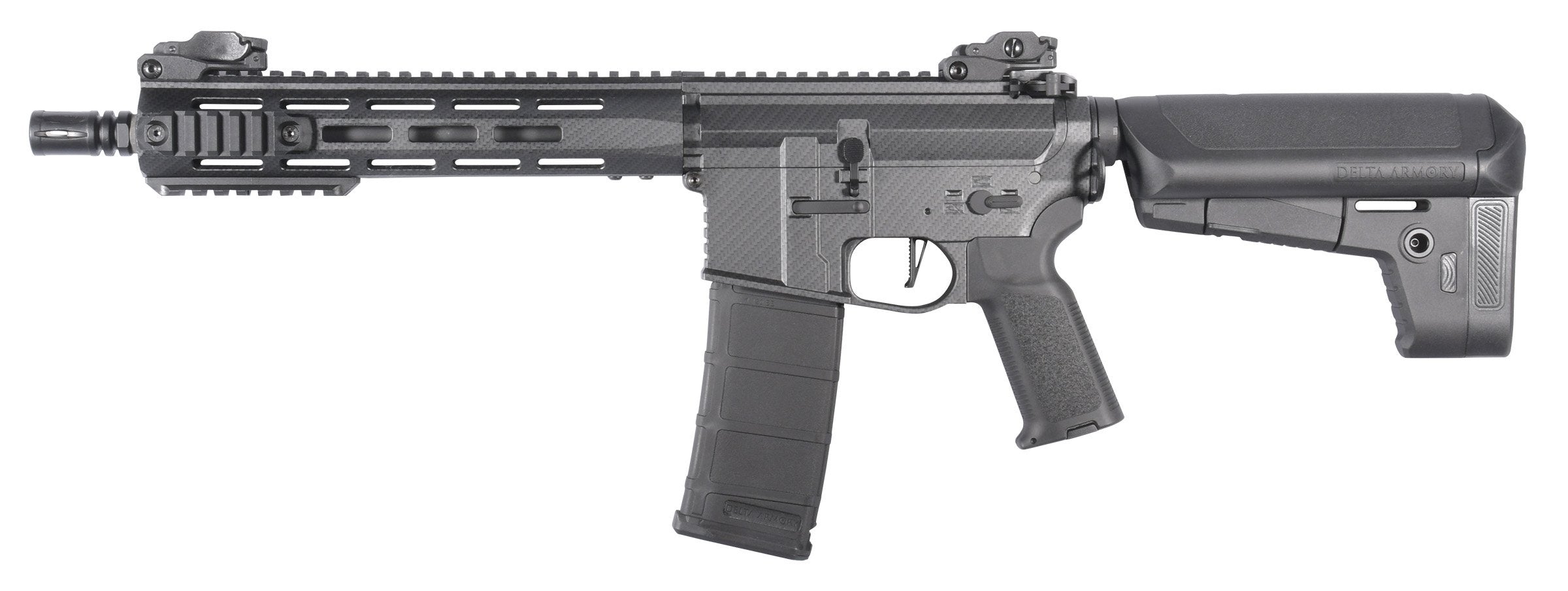 Delta Armory M4 / AR15 M-LOK 10" CHARLIE – Carbon