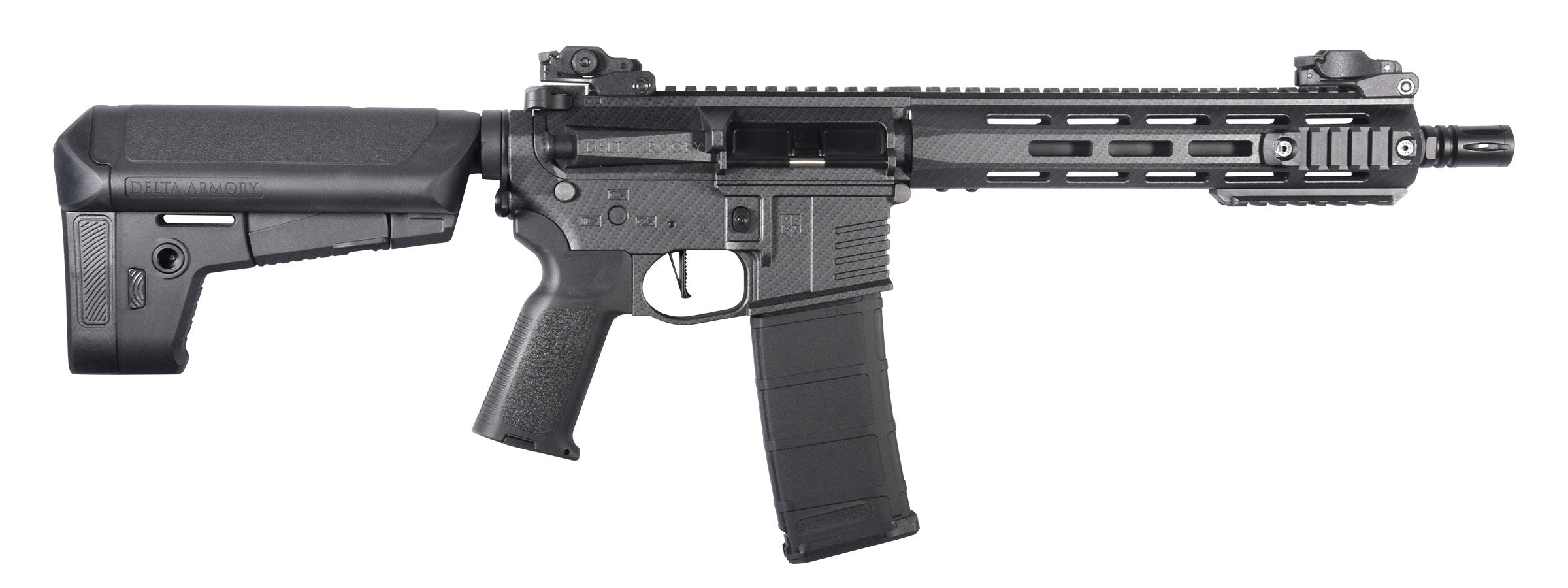 Delta Armory M4 / AR15 M-LOK 10" CHARLIE – Carbon