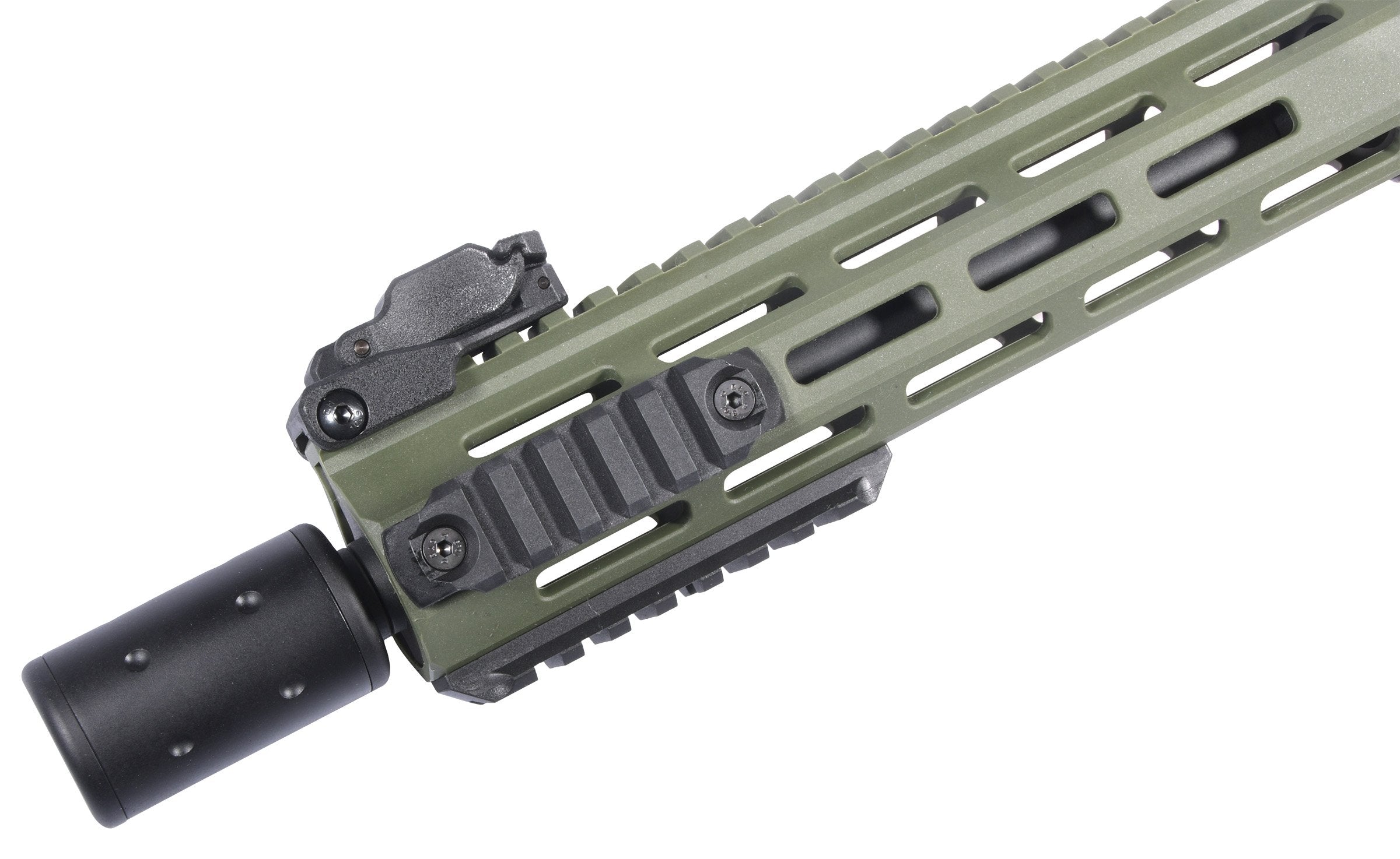 Delta Armory M4 / AR15 M-LOK SilentOps 10" CHARLIE – Green