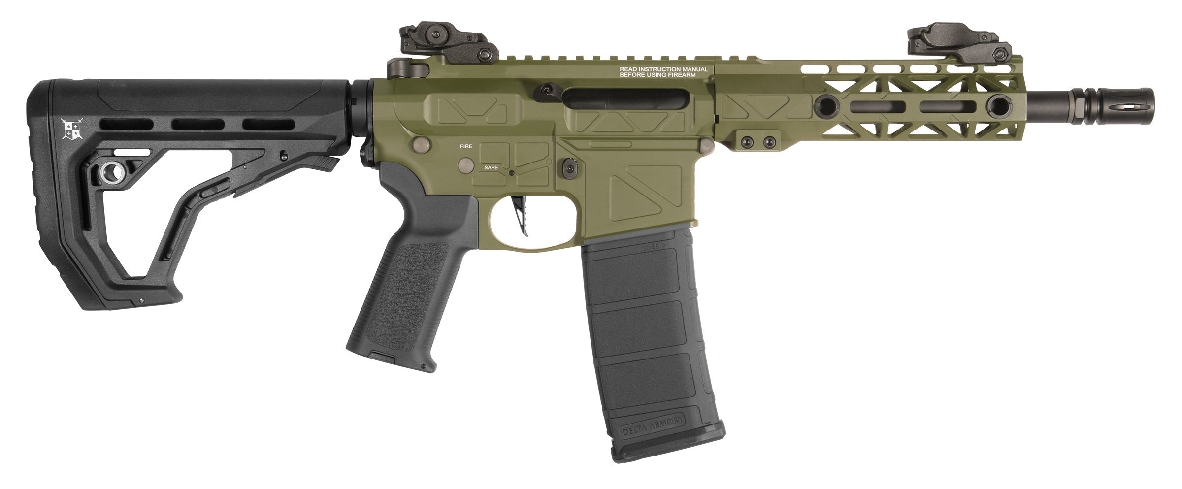 Delta Armory GP FREYA R15 M-LOK 7" Gen2 – Green