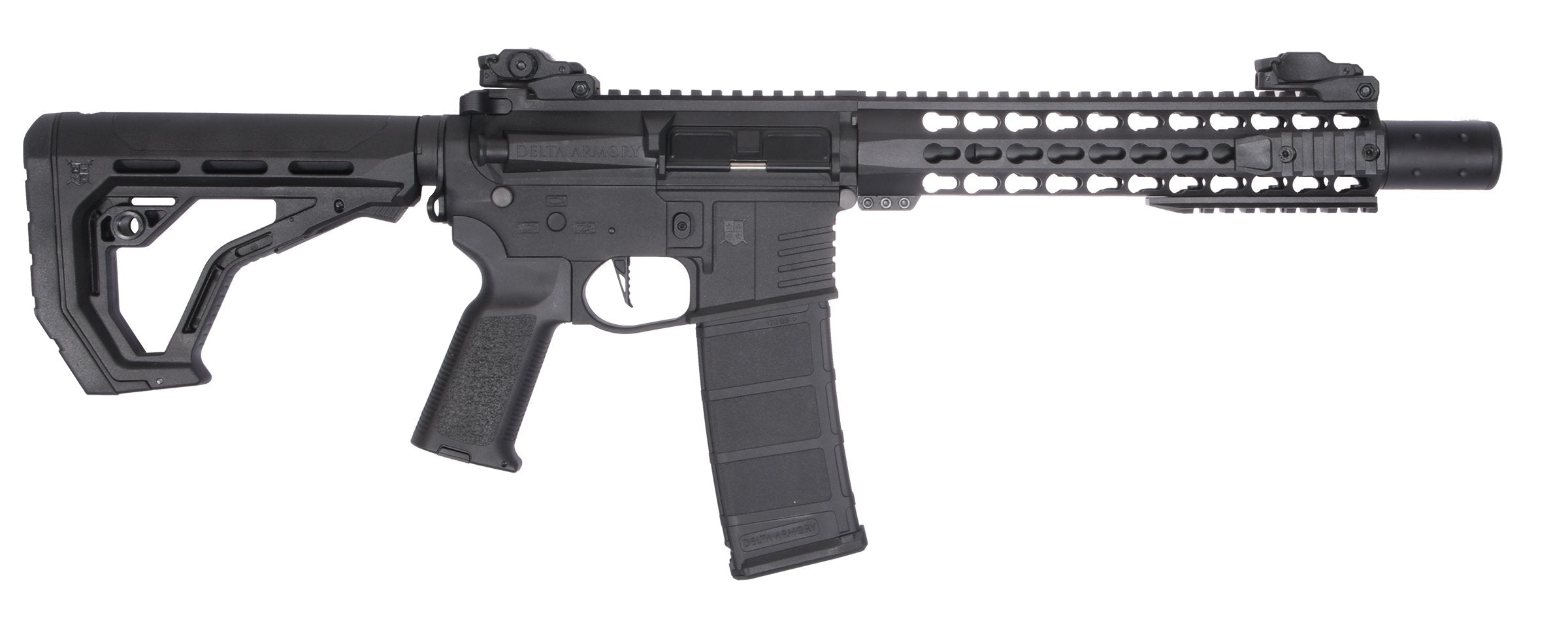 Delta Armory M4 / AR15 KeyMod 10" PREDATOR CHARLIE EAGLE – Black