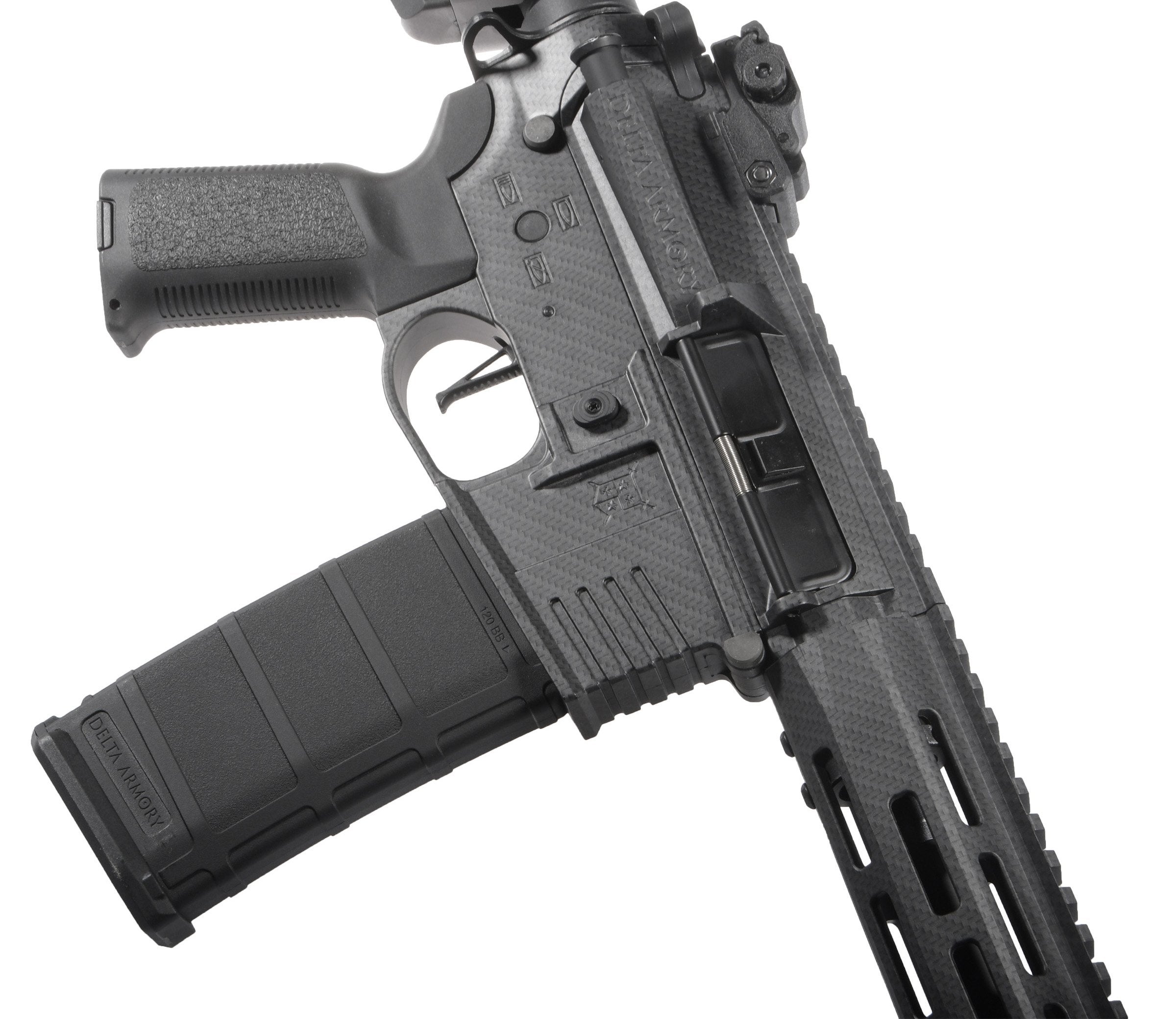 Delta Armory M4 / AR15 M-LOK 8" CHARLIE EAGLE – Carbon