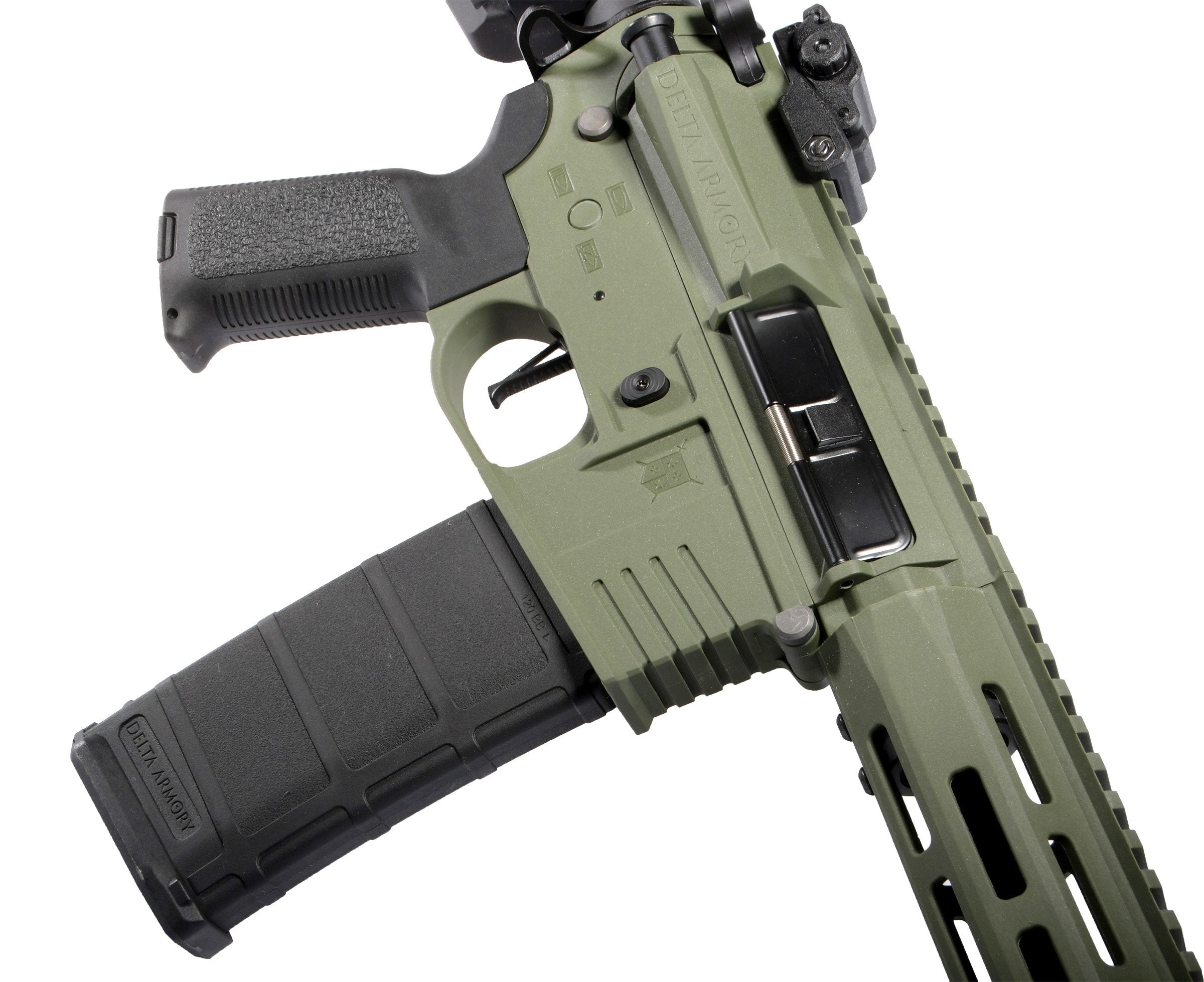 Delta Armory M4 / AR15 M-LOK 10" CHARLIE EAGLE – Green