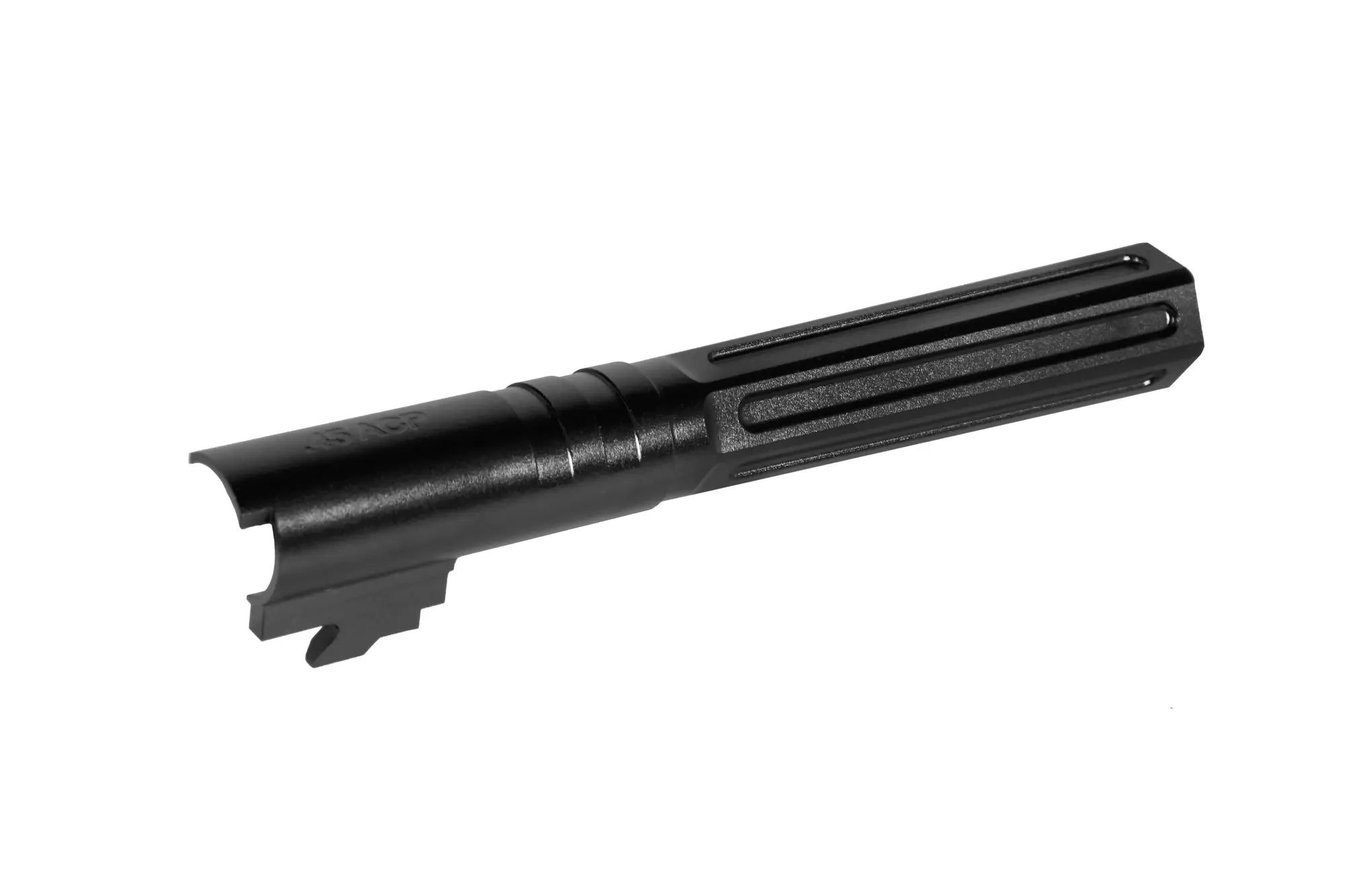 Aluminum outer barrel LA Capa Customs HEXCUT for TM Hi-Capa 5.1 replicas Black