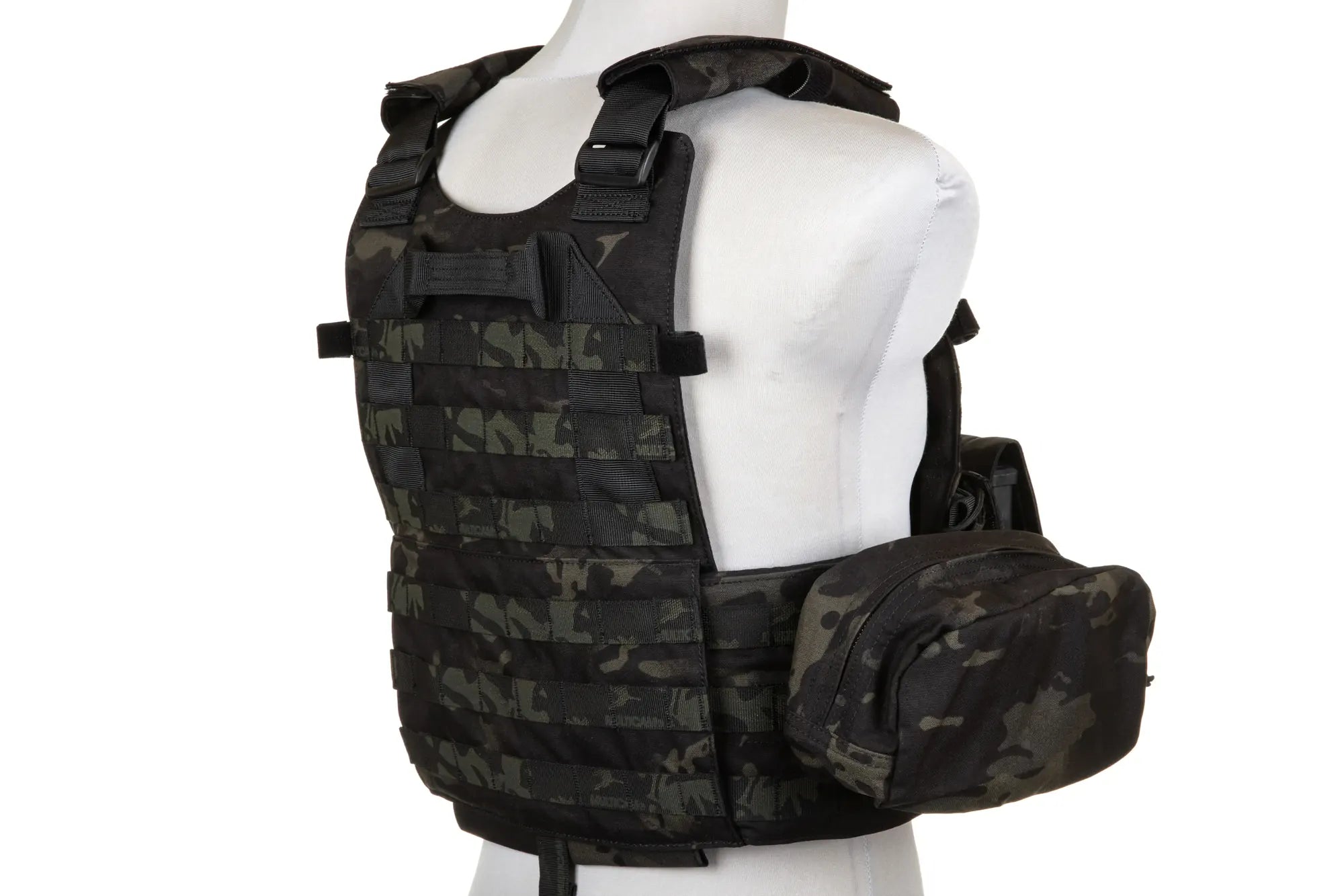 6094A Style Plate Carrier with Load Kit Multicam black