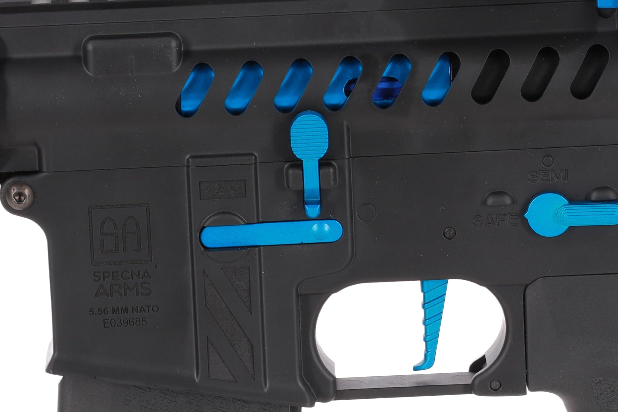 M4 Airsoft SA-E40 EDGE HAL 2 ETU V2 Blue