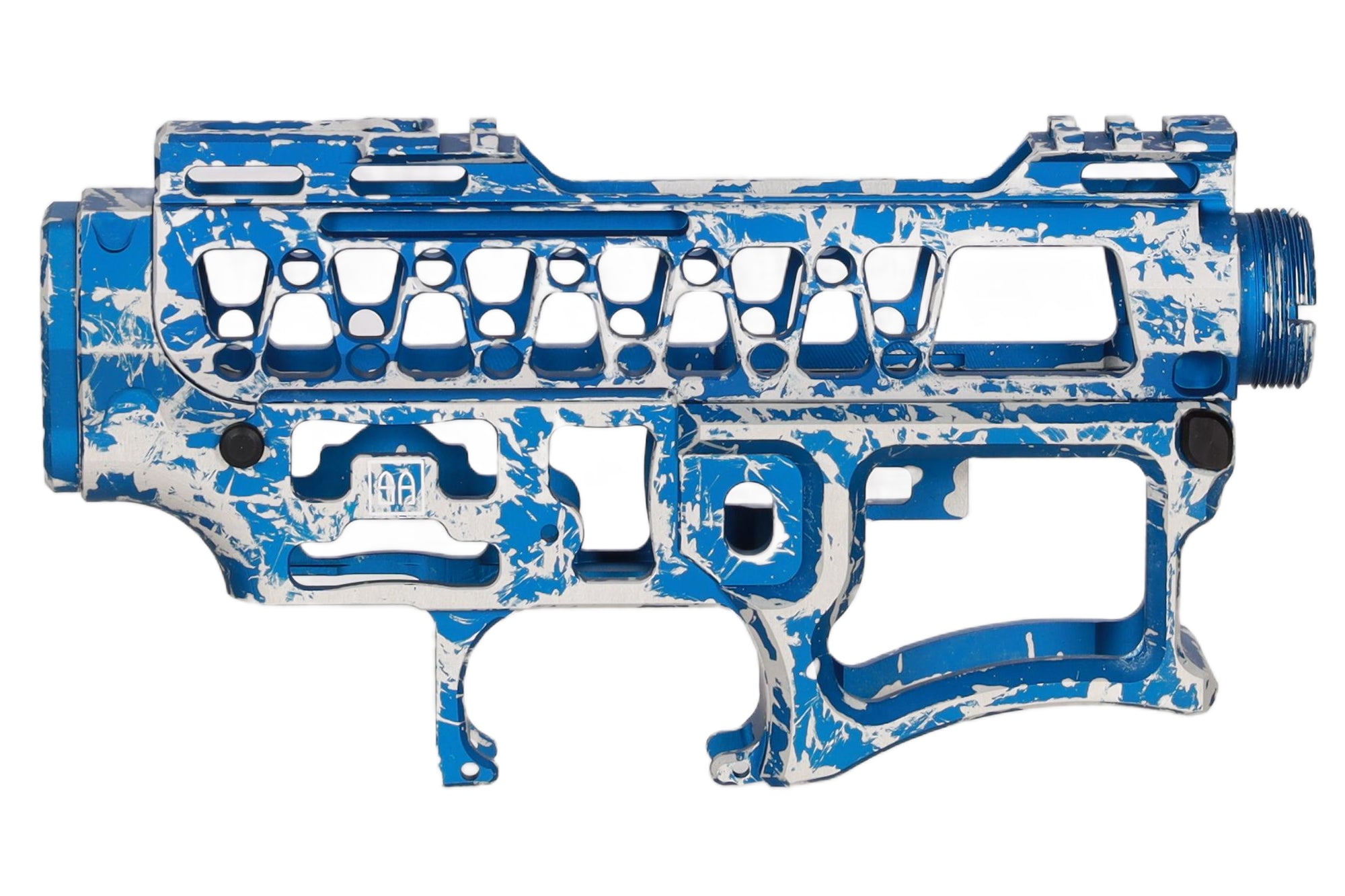 Specna Arms x Mancraft CNC Speedsoft Splash Anodised kit for M4/M16 replicas Blue-4