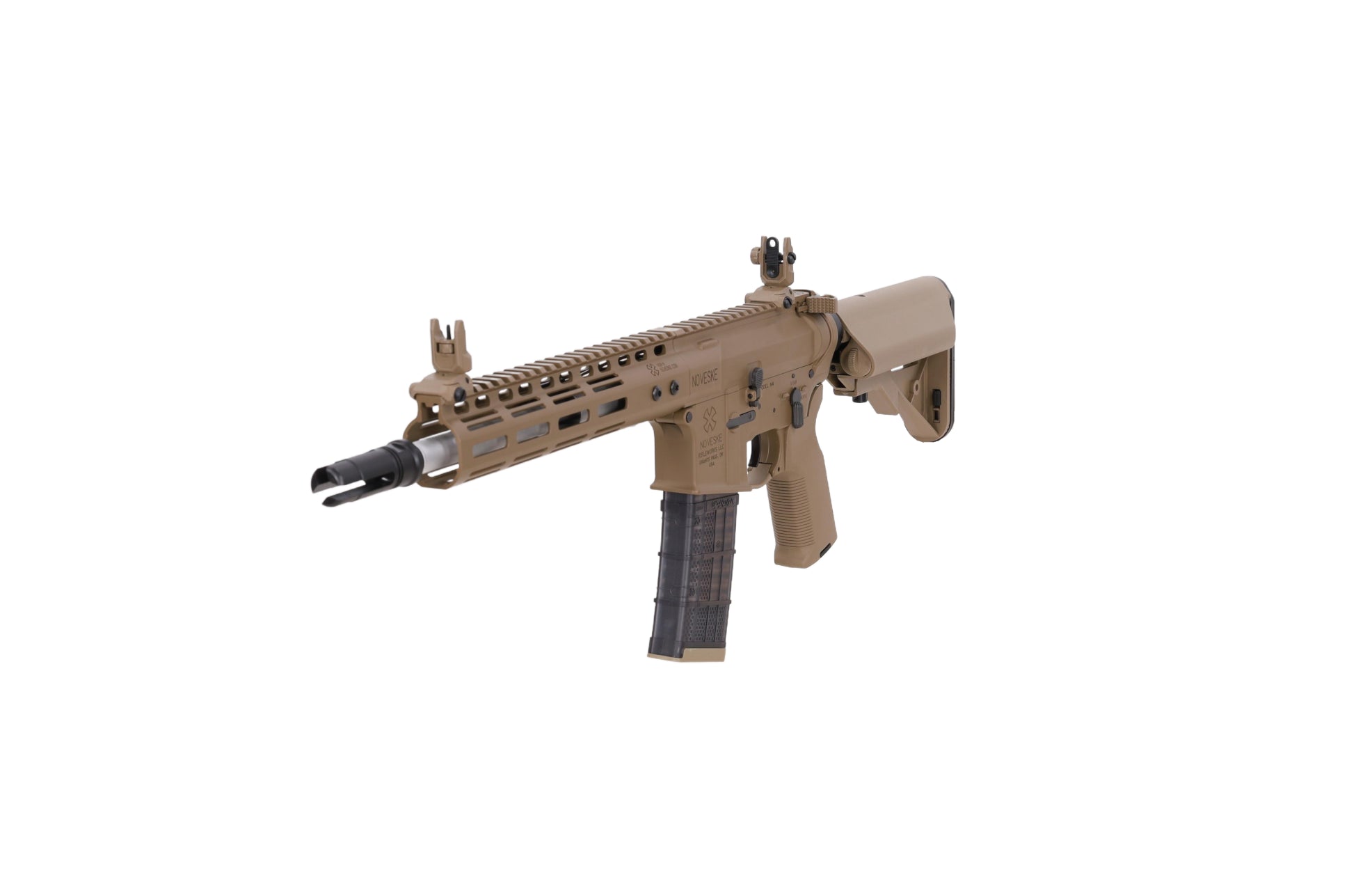 CYMA Noveske x EMG N4 Gen.3 SHORTY Platinum Gen.2 AEG Assault Rifle 10.5" - Tan-9