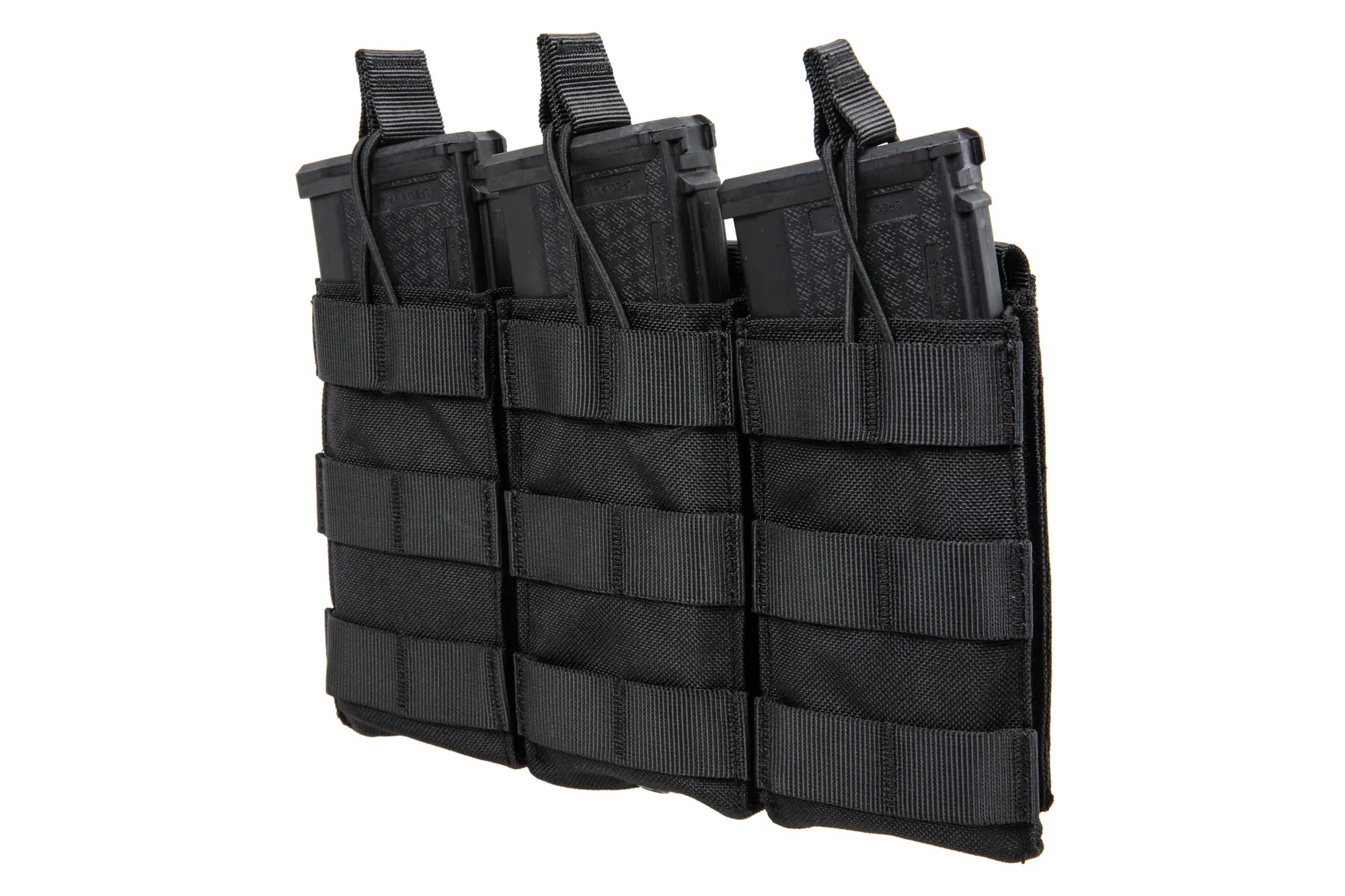 Triple open type pouch M4 magazines Black