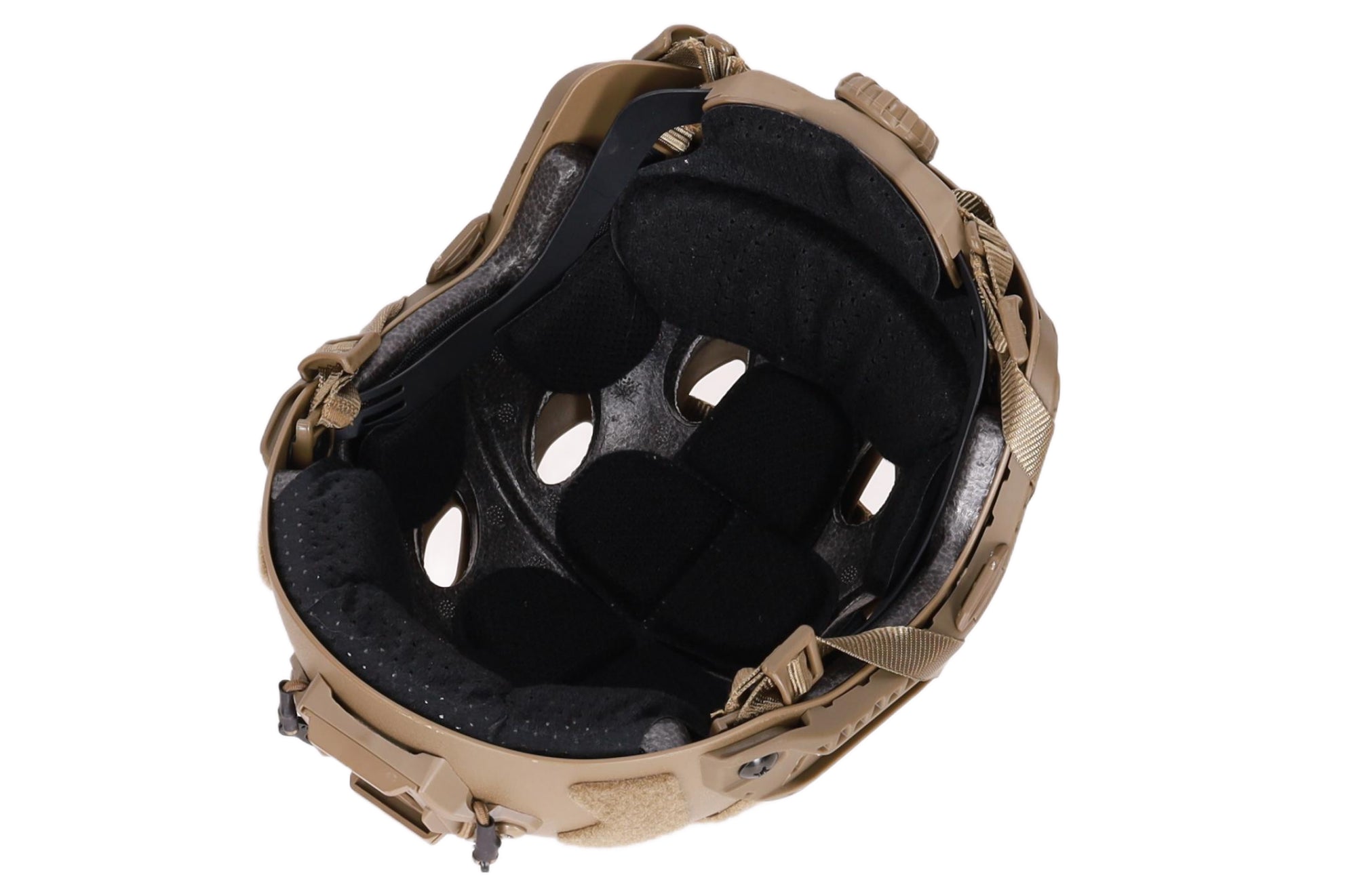 Specna Arms FAST SHC X-Shield BJ (Light Version) Tan replica helmet M size (52-60cm)-6
