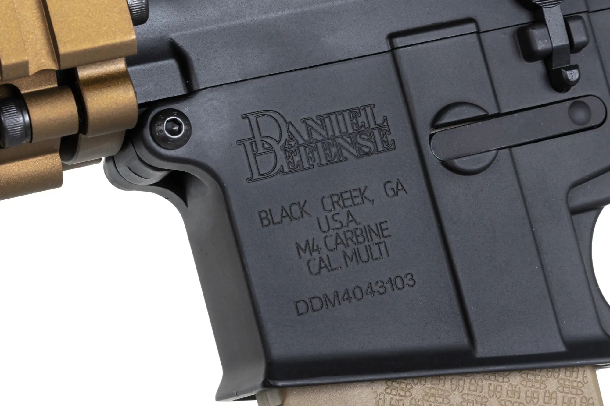 Daniel Defense MK18 SA-P19 Prime Aster II ETU airsoft rifle Single Fire Only Brushless Motor Chaos Bronze