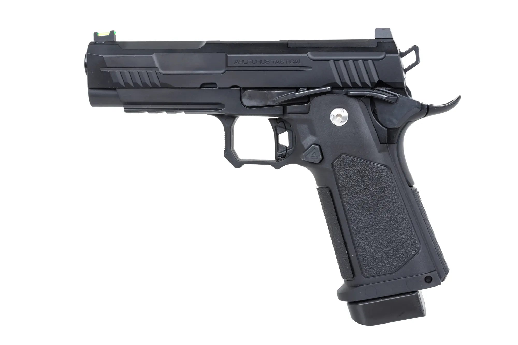 Arcturus Vanguard 4.3" Hi-Capa GBB Optics Ready airsoft Pistol Black-7