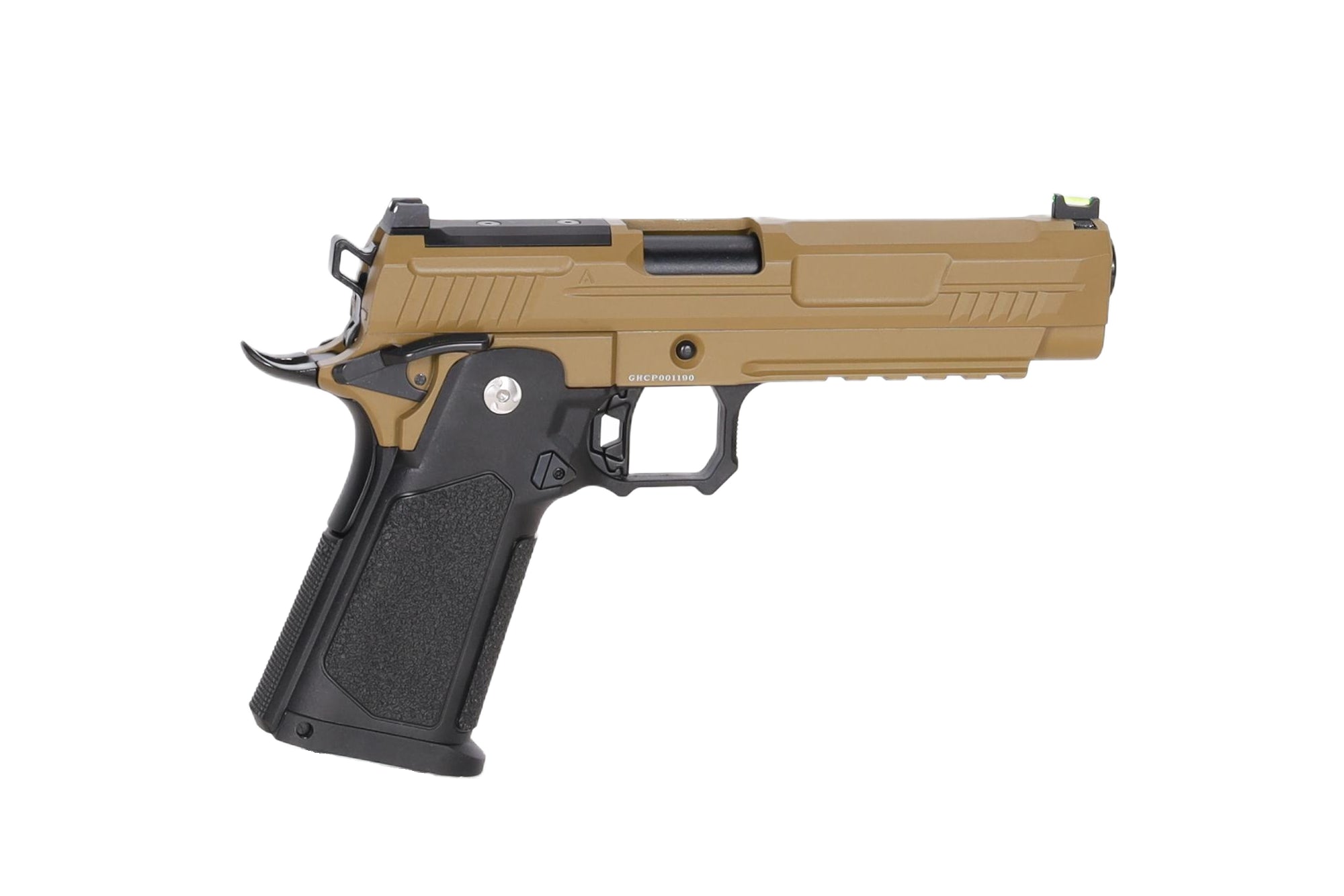 Arcturus Vanguard 5" Hi-Capa GBB Optics Ready Half-Tan airsoft Pistol-7