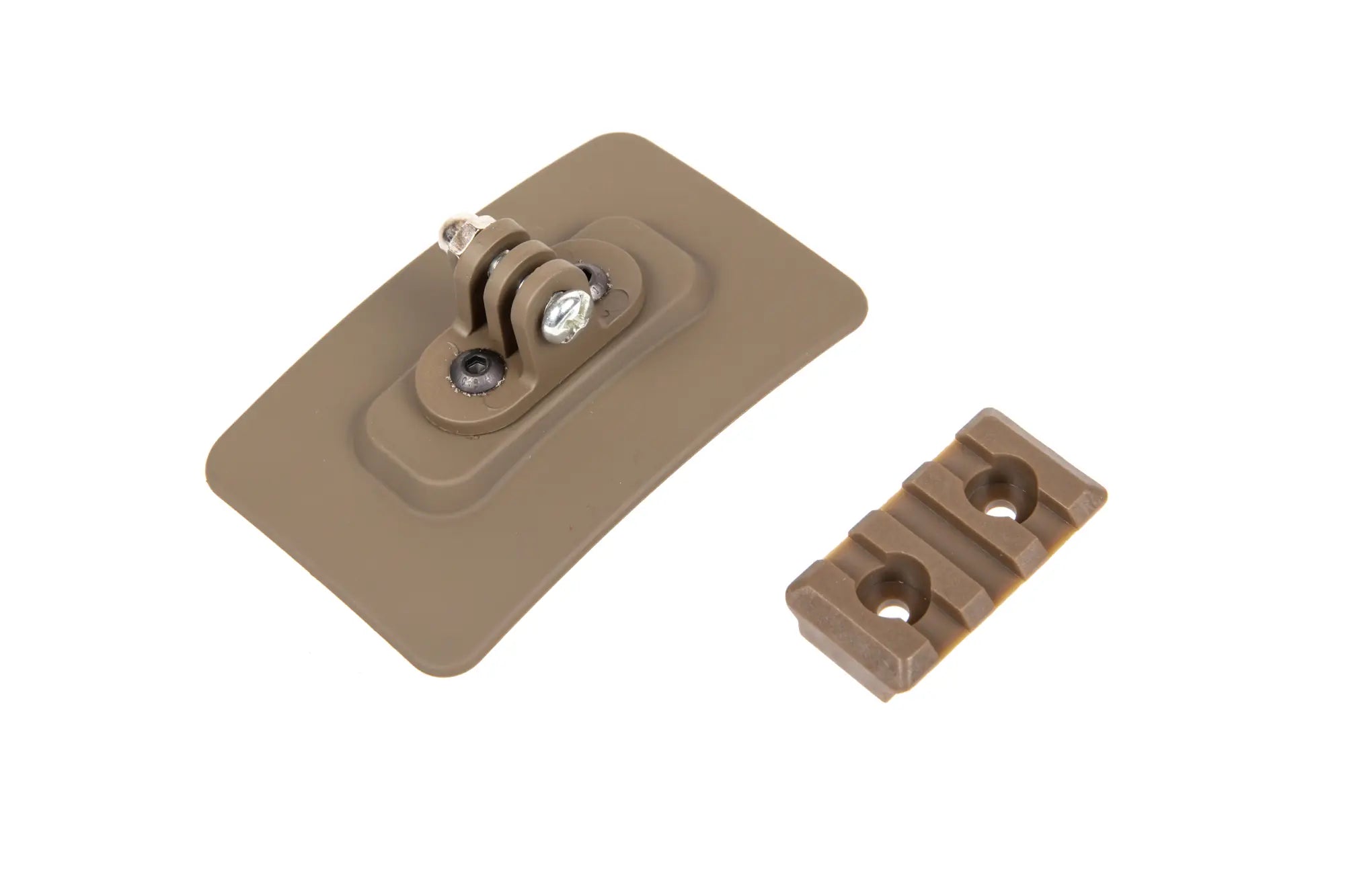 Velcro mount for helmet - Tan