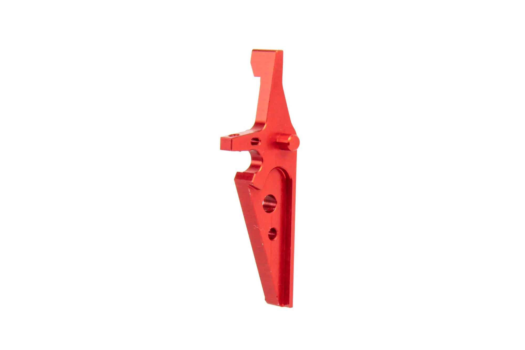 Aluminum CNC Jefftron Flat Trigger Red-1