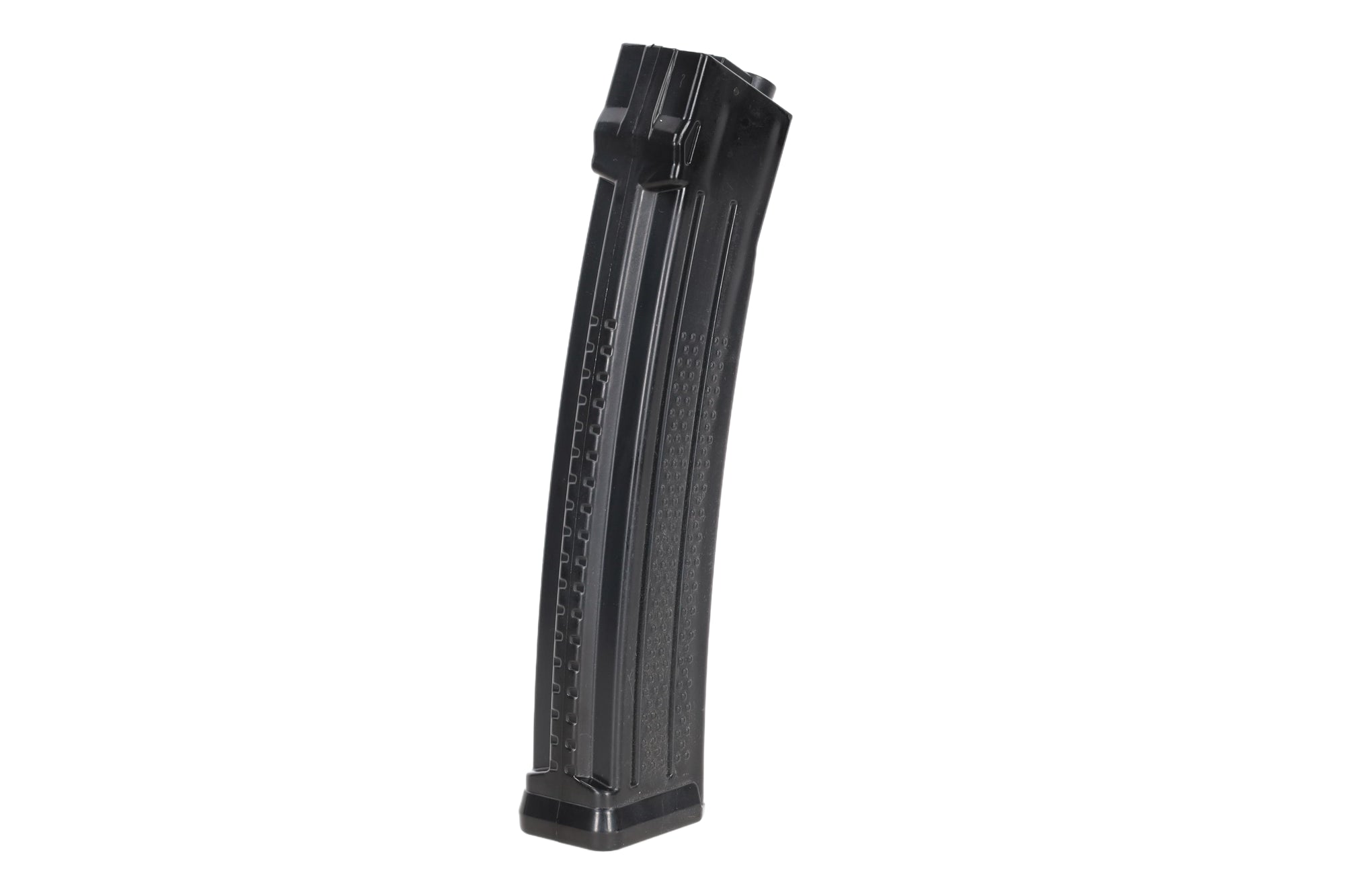 Mid-cap 100 round King Arms x Sig Sauer magazine for MPX-K replicas Black