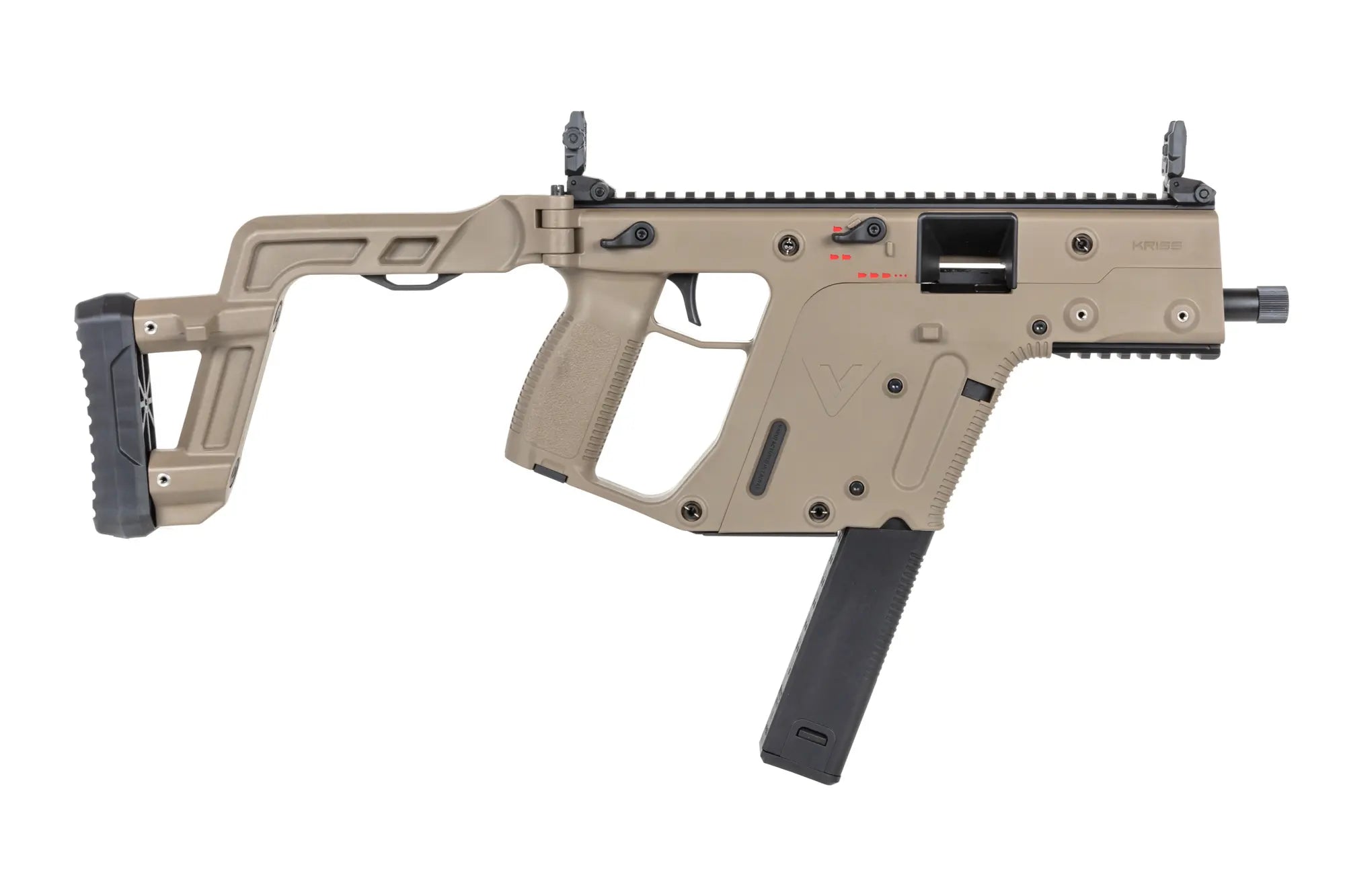 Krytac Kriss Vector GBB FDE airsoft submachine gun-5