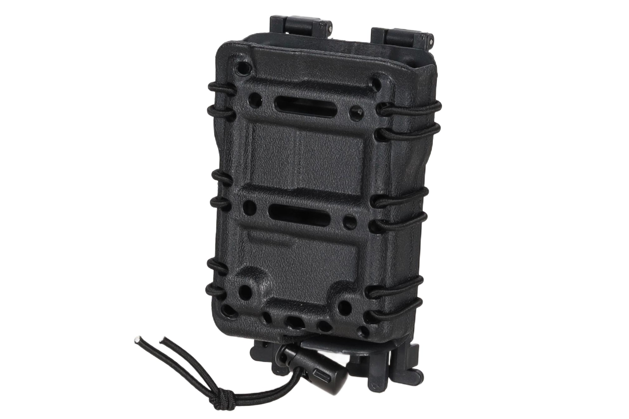 SaTac SATAC Open V Small Magazine Pouch For 5.56mm Black Polymer No Flap Quick Access