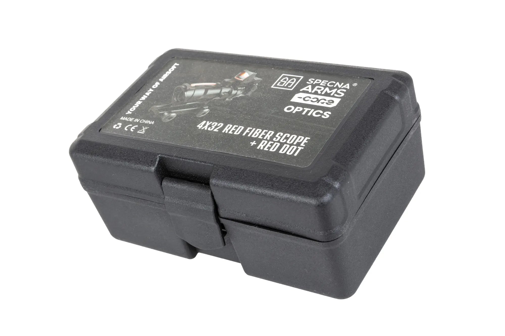 Specna Arms CORE™ kit RedFiber 4×32 scope + Sharp red dot sight-2