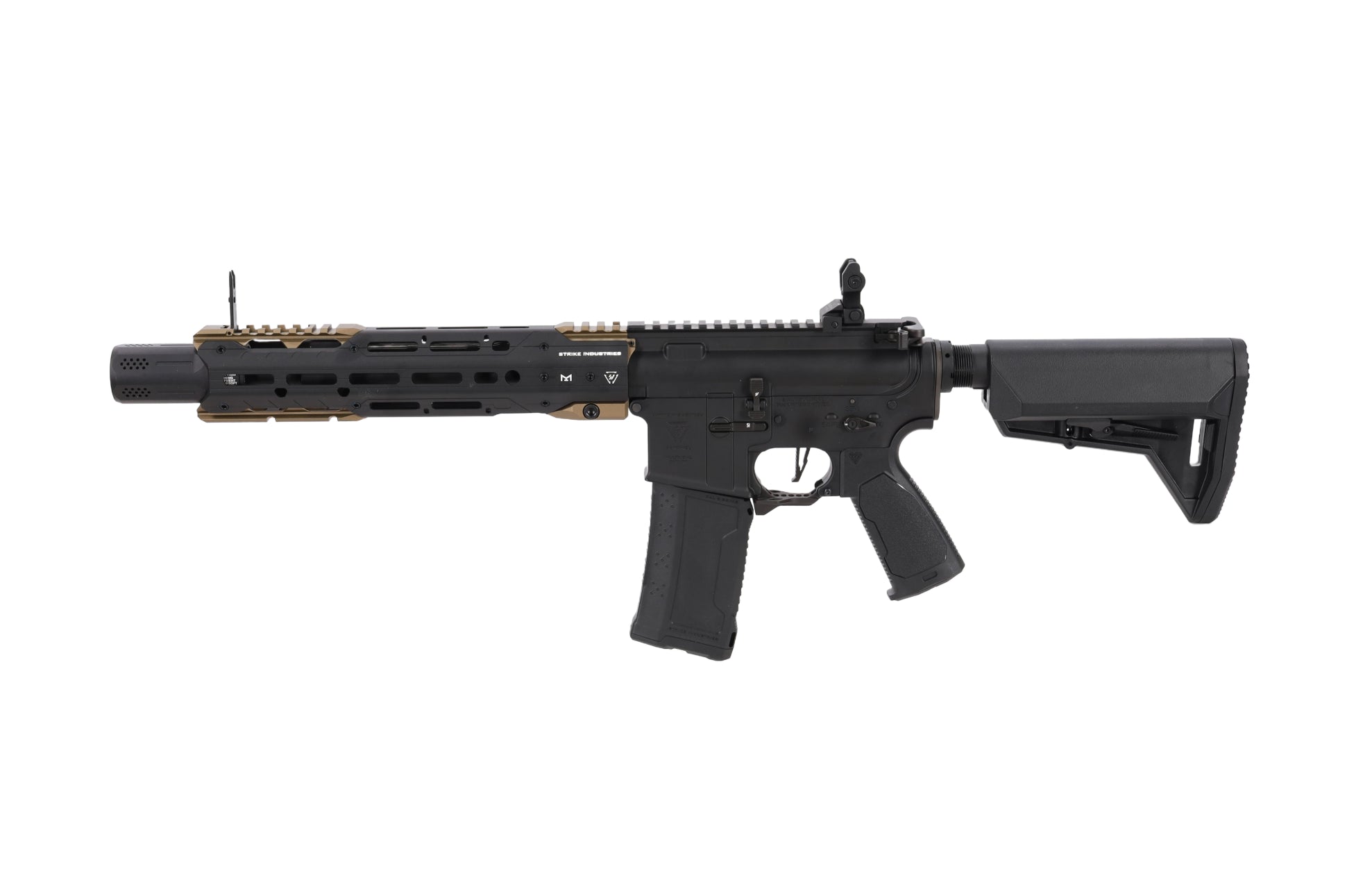 King Arms x Strike Industries Sentinel GRIDLOK® 11" Aster SE ETU Flat Dark Earth airsoft Carbine-13