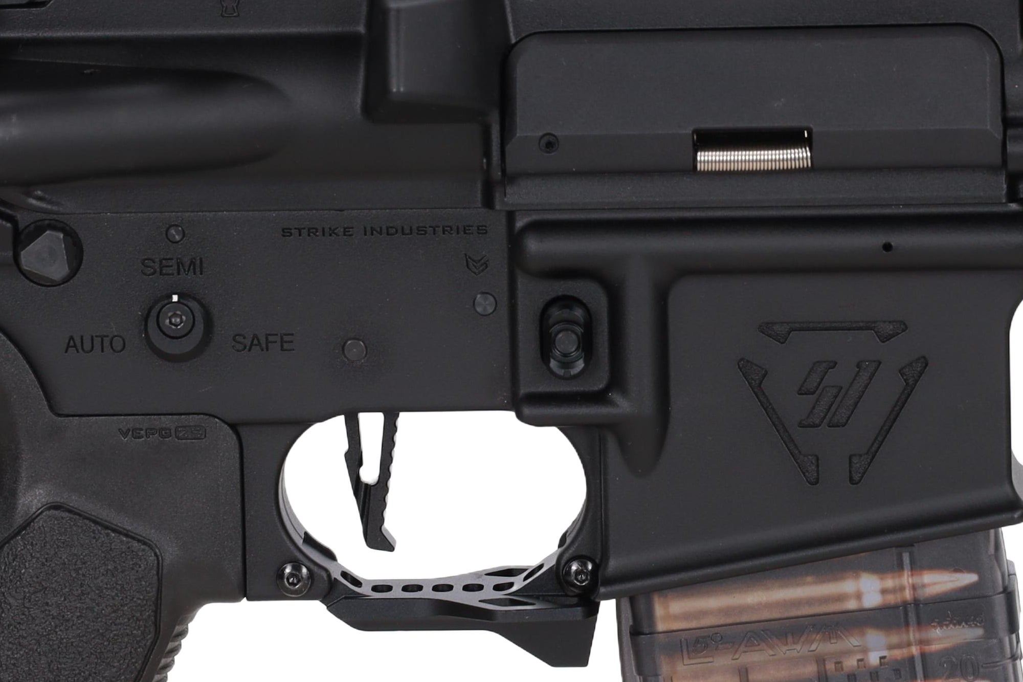 Strike Industries x EMG Raider PDW CGS CQB GBBR 4" Carbine – Black-12